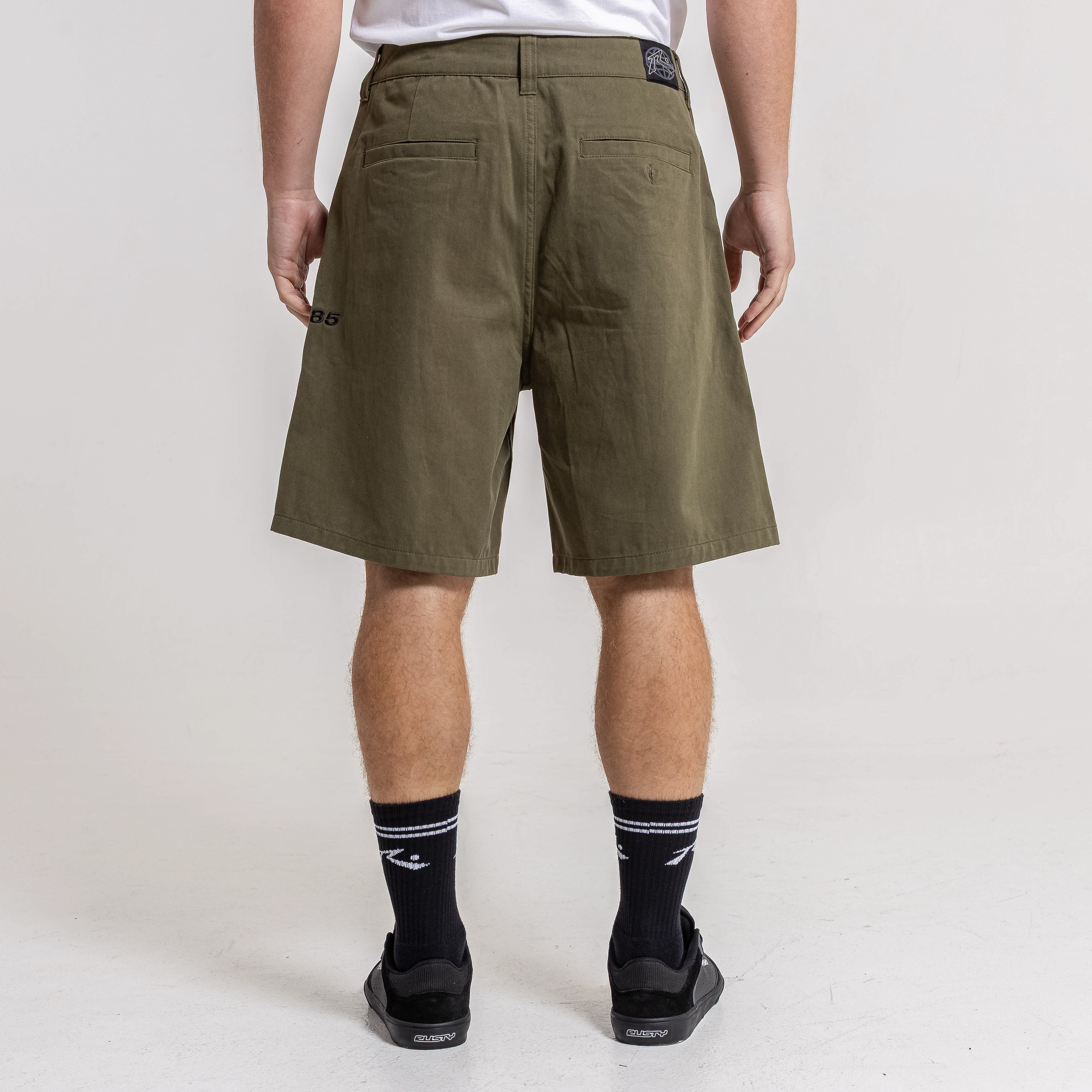 Bermuda Rusty Worldwide Pleat Ws Army - Image 5