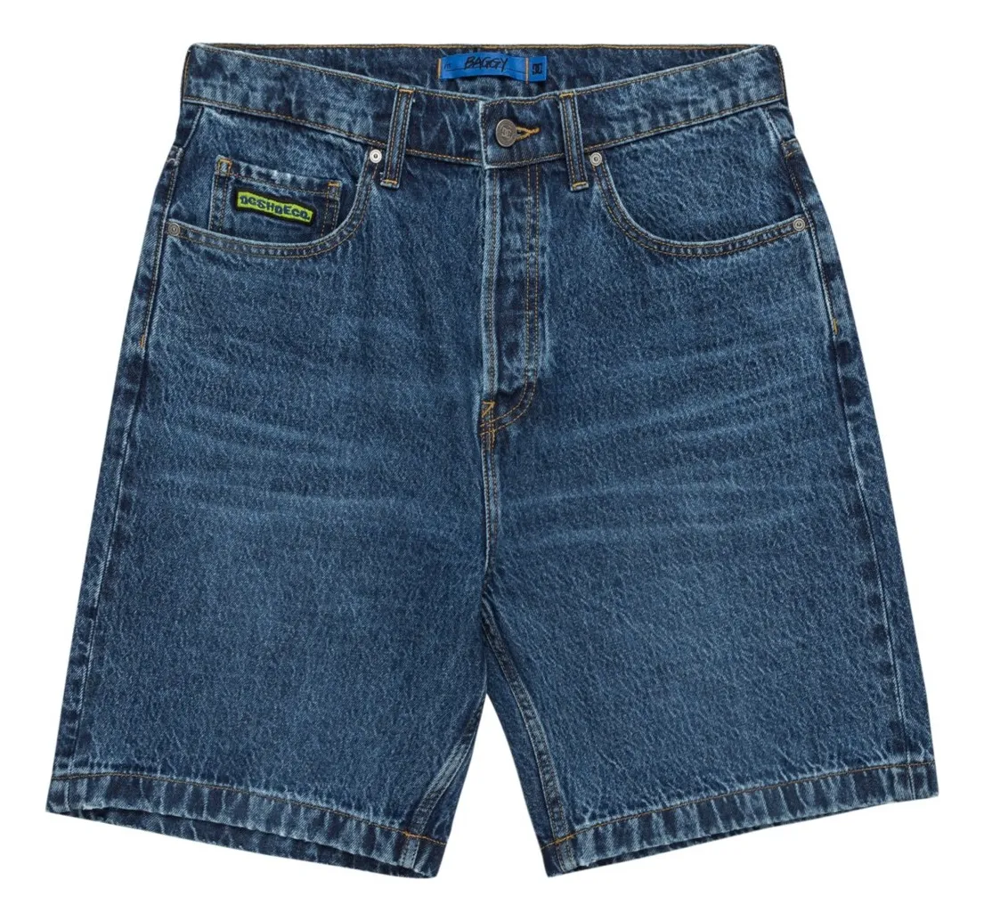 Bermuda Dc Walkshort Worker Baggy Rsi (Blcw) Dc Azul