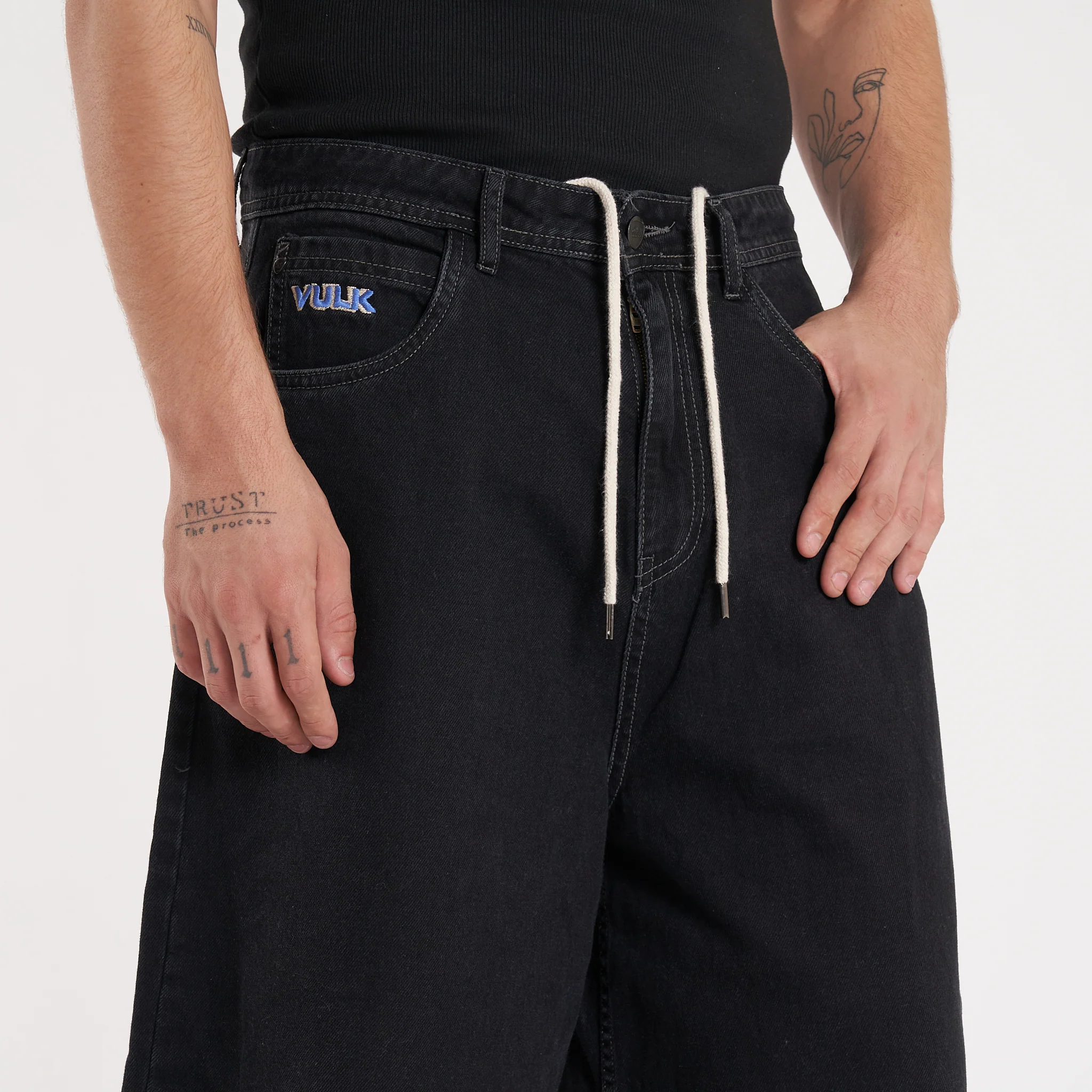 Bermuda Vulk Marcus Wide Long Ws Black - Image 2