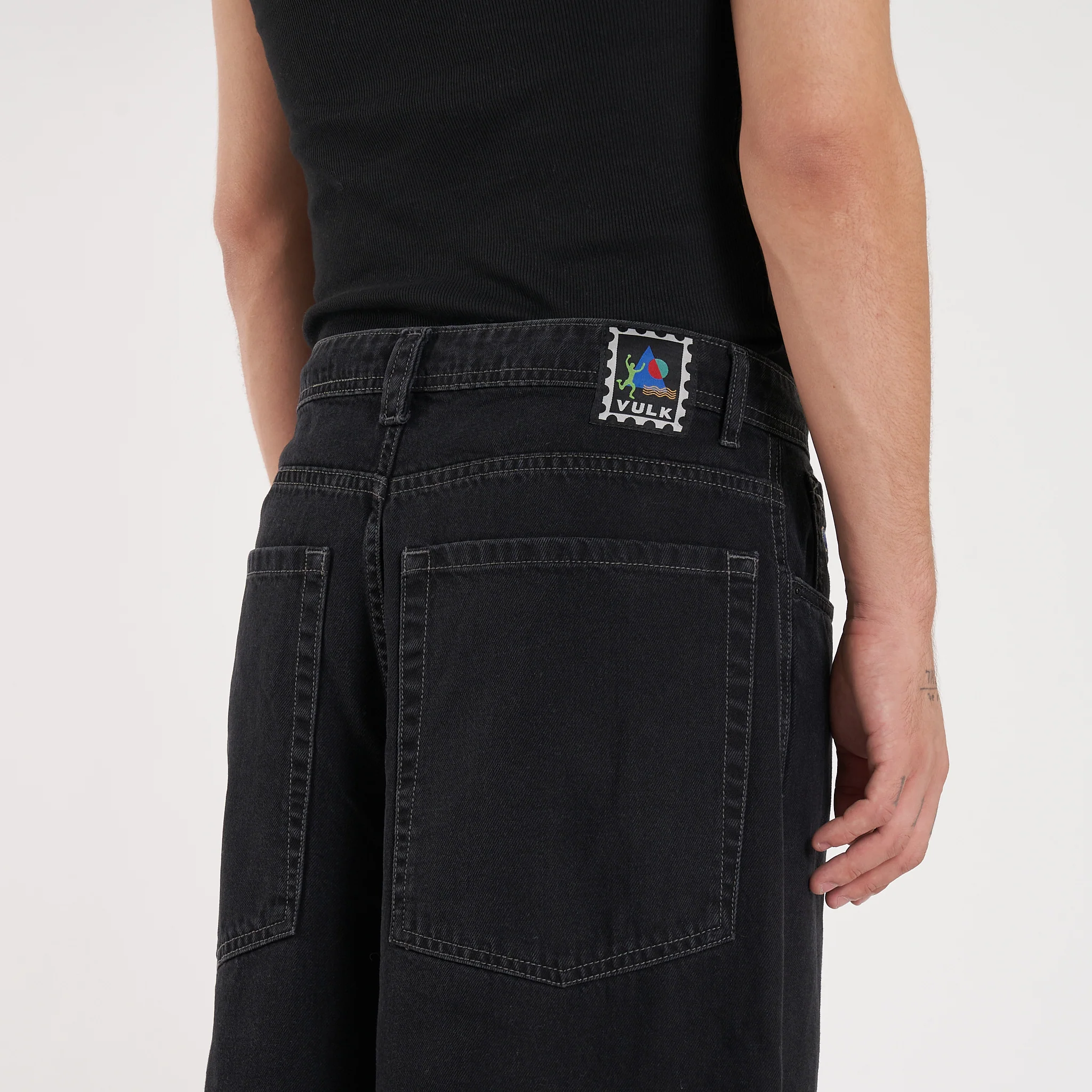 Bermuda Vulk Marcus Wide Long Ws Black - Image 7