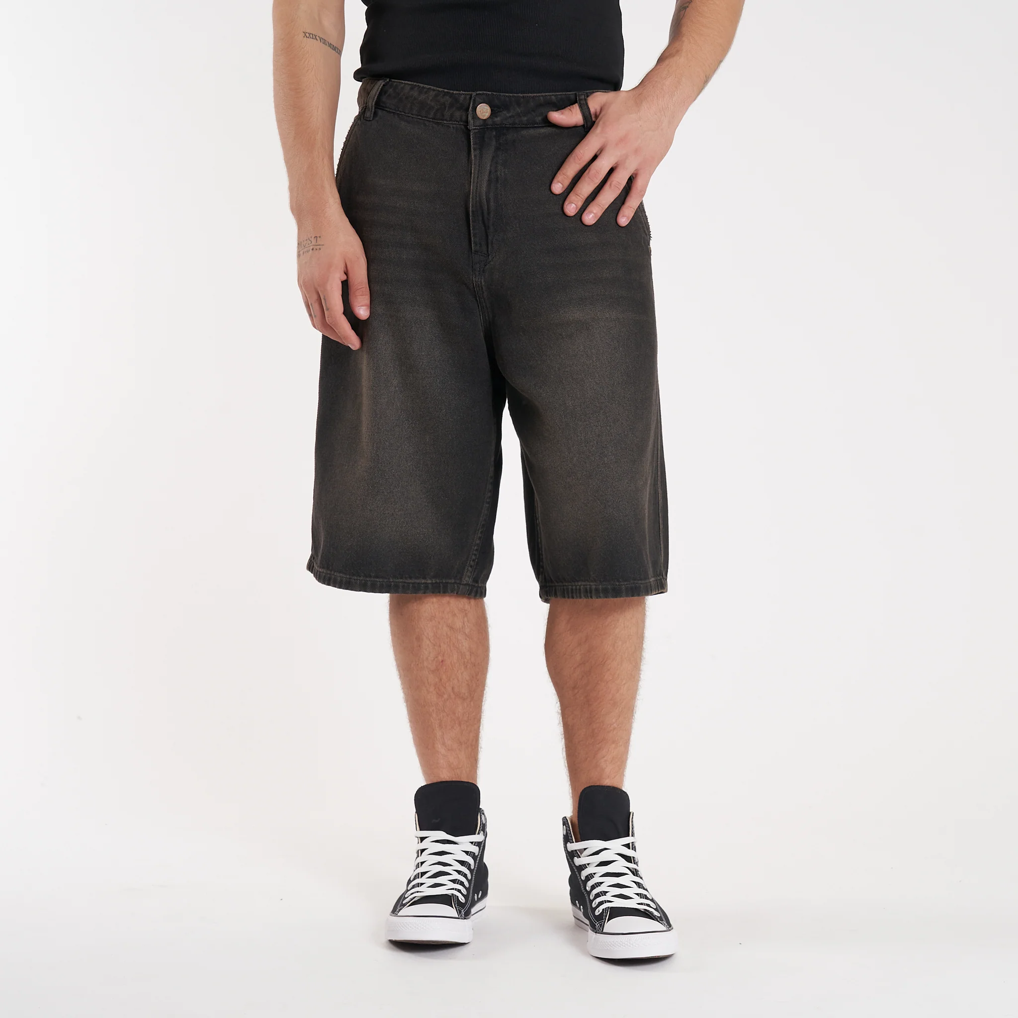 Bermuda Vulk Venice Relax Long Ws Oxyd Black - Image 2