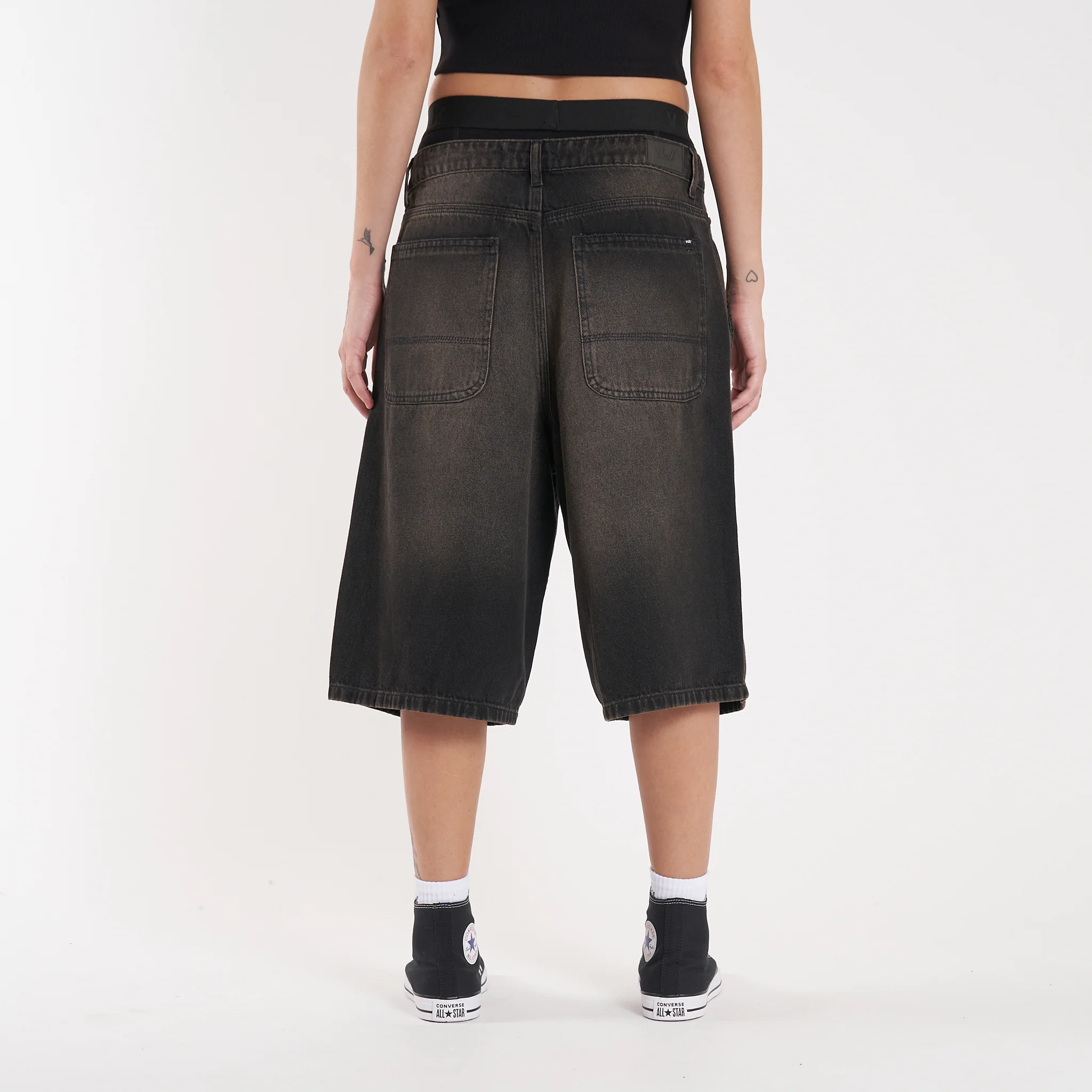 Bermuda Vulk Venice Relax Long Ws Oxyd Black - Image 7