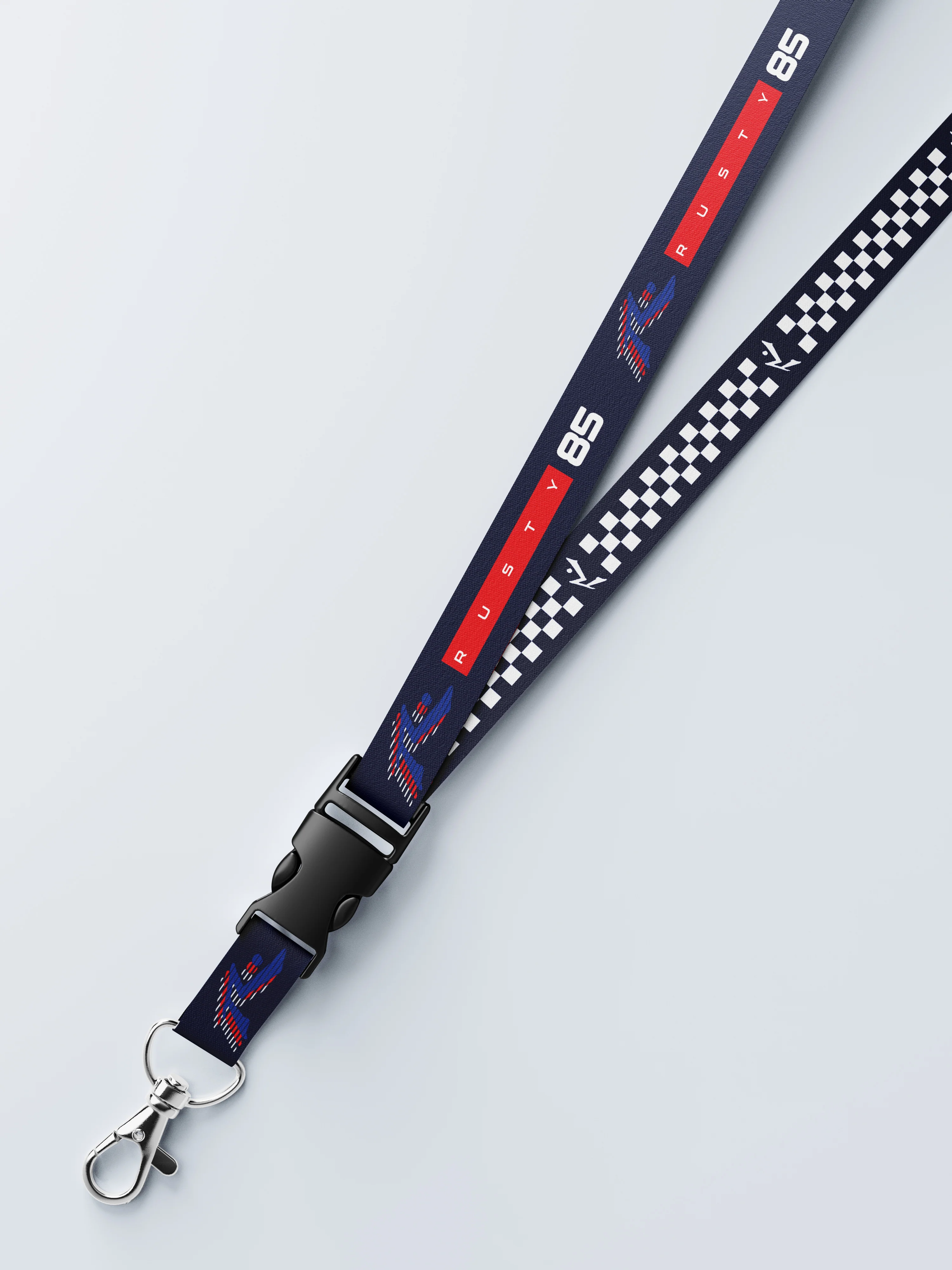 Llavero Rusty Datsoon Llavero De Tira Navy