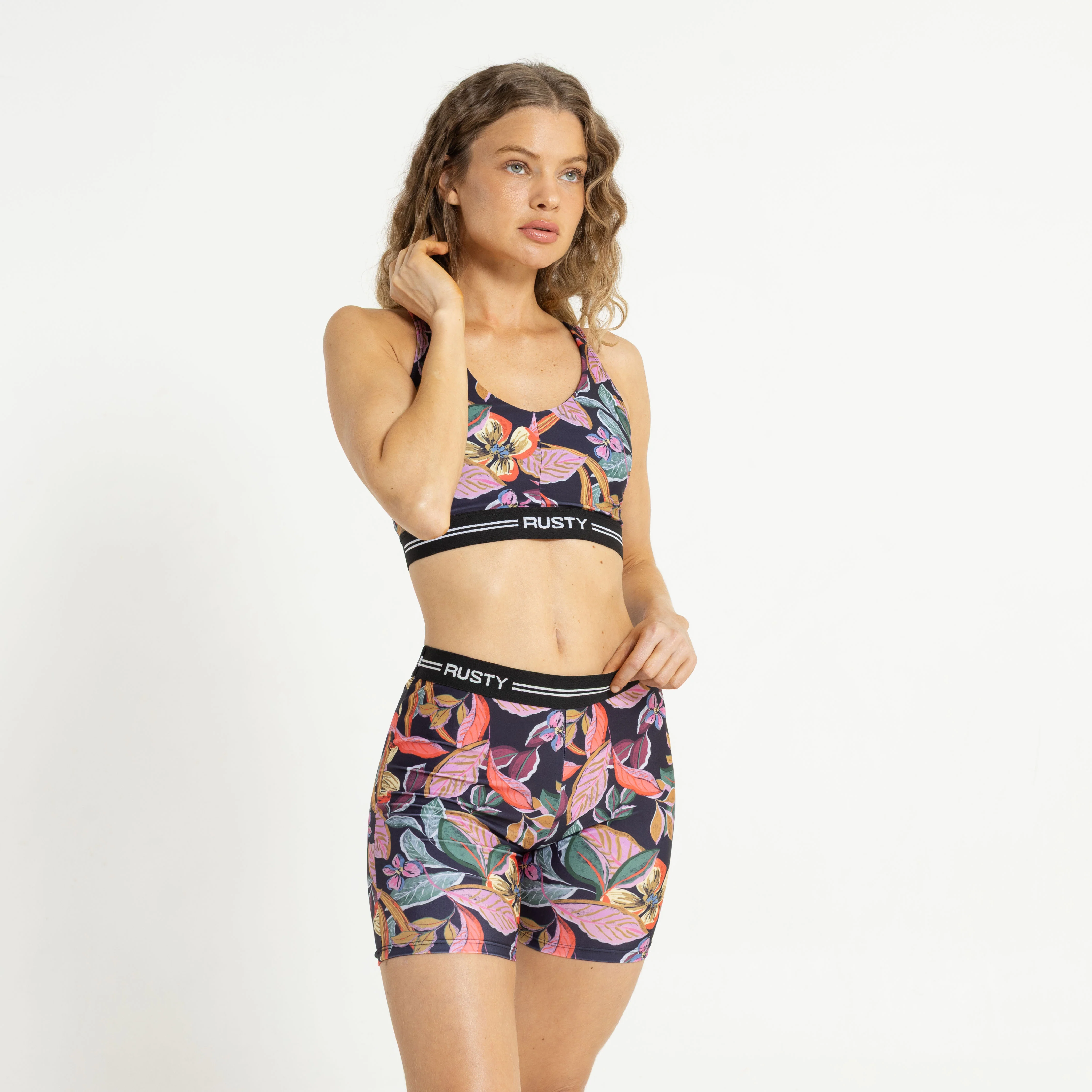 Biker Rusty Alissa Biker Short Ld Black - Image 2