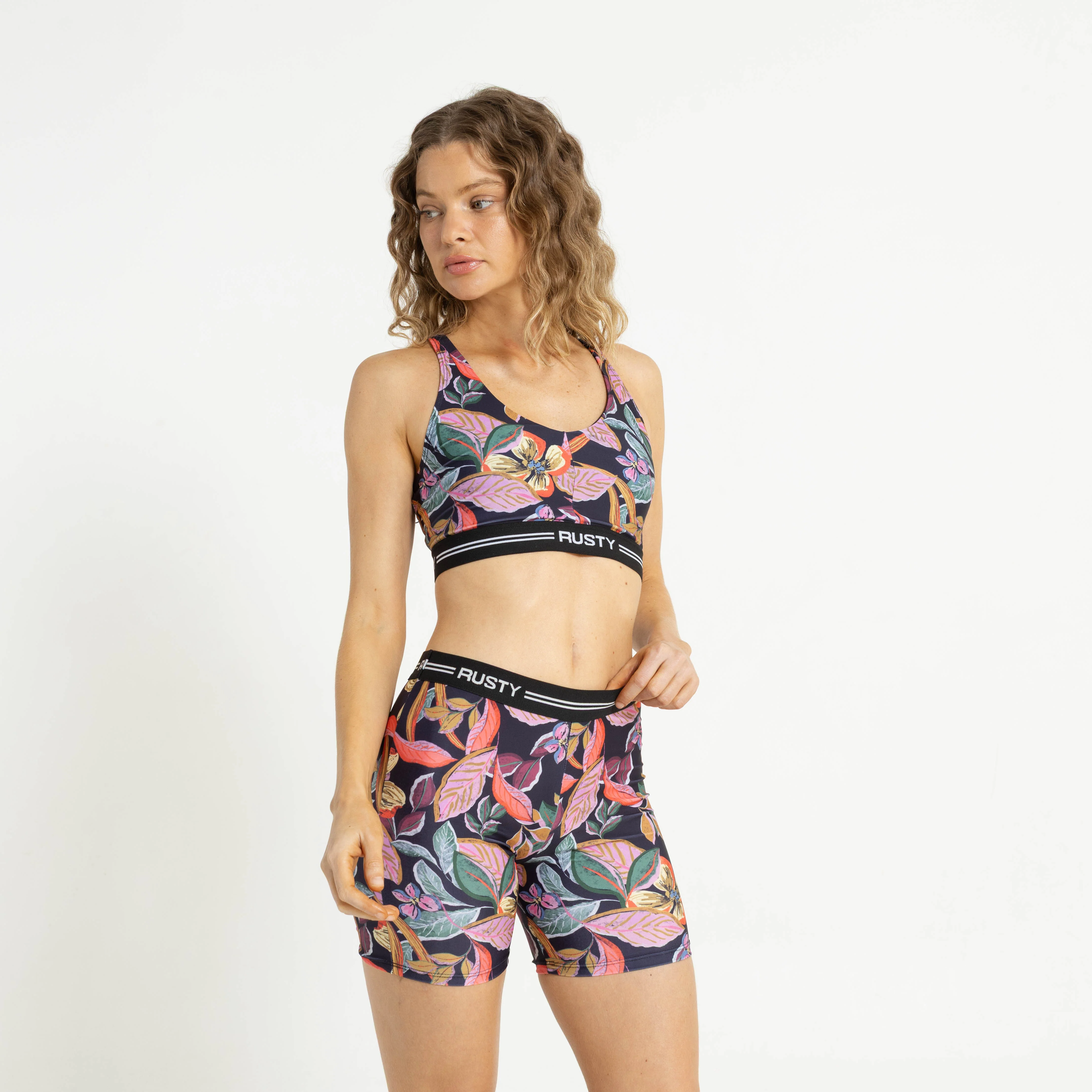 Biker Rusty Alissa Biker Short Ld Black - Image 3
