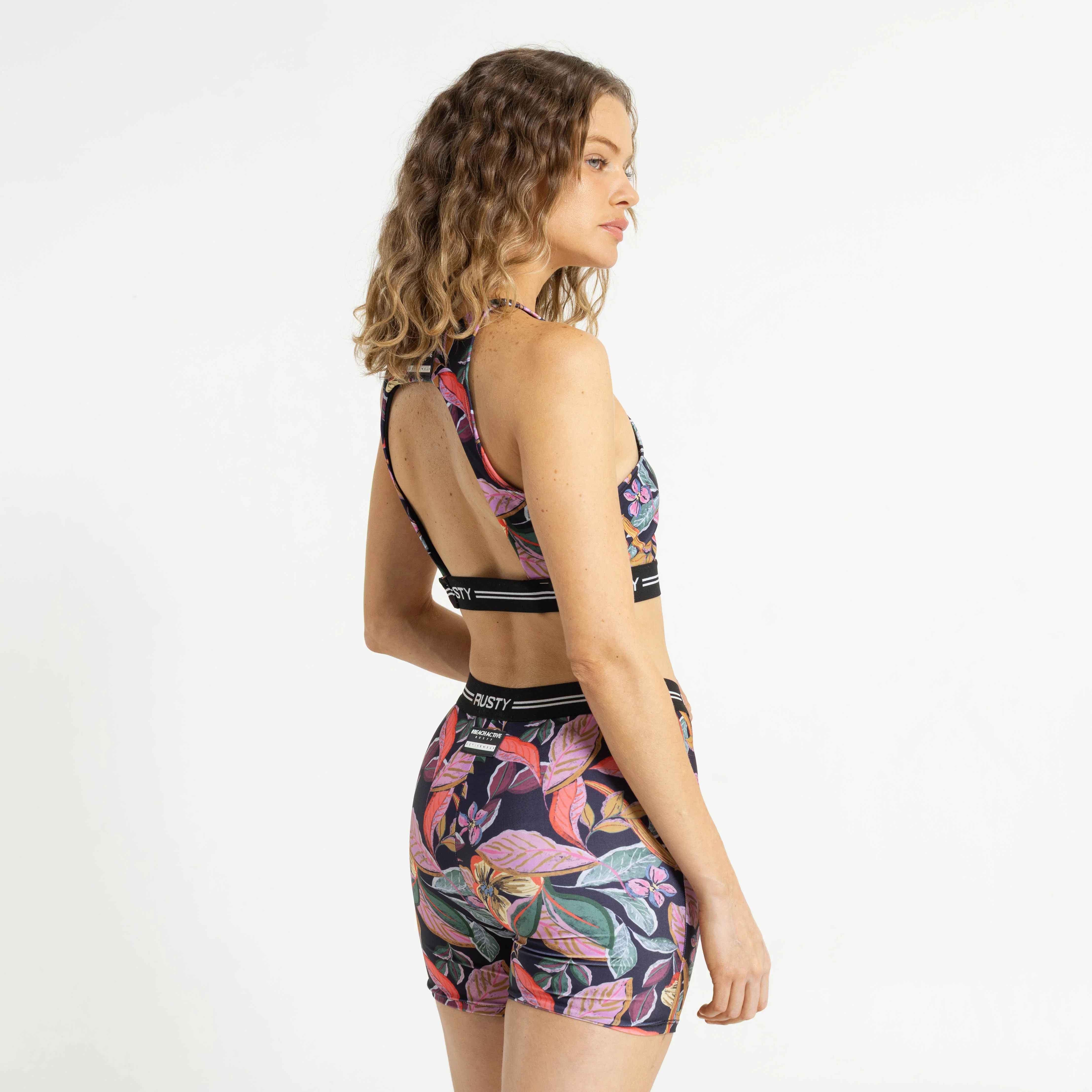 Biker Rusty Alissa Biker Short Ld Black - Image 5