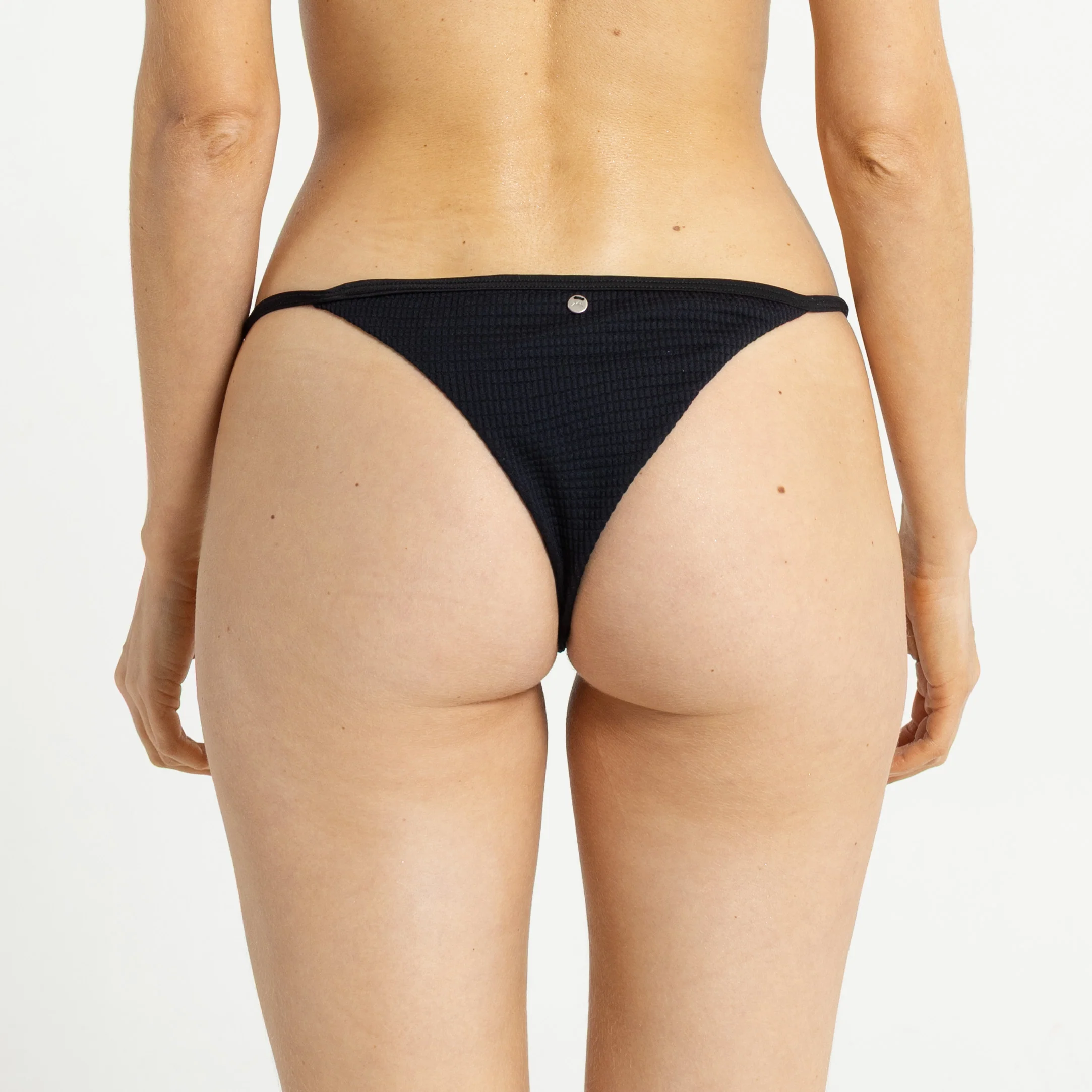 Bikini Bajo Rusty Sandalwood Ring Midi Bik Pant Ld Black - Image 5