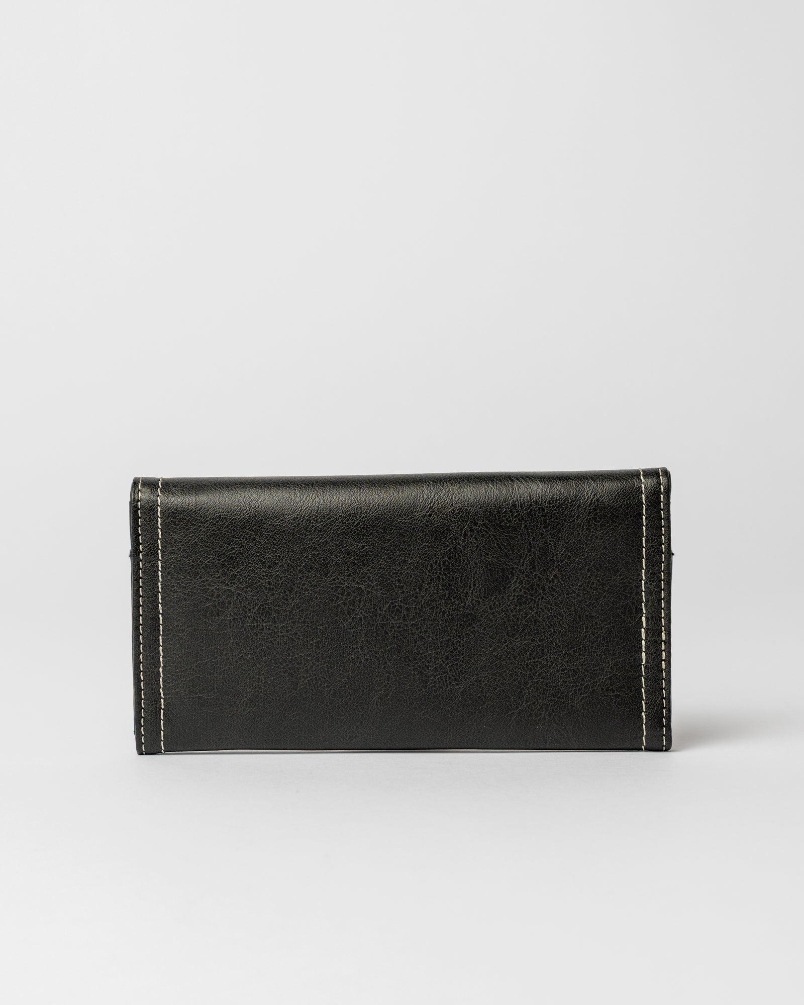 Billetera Rusty Mallory Flap Wallet Black - Image 3
