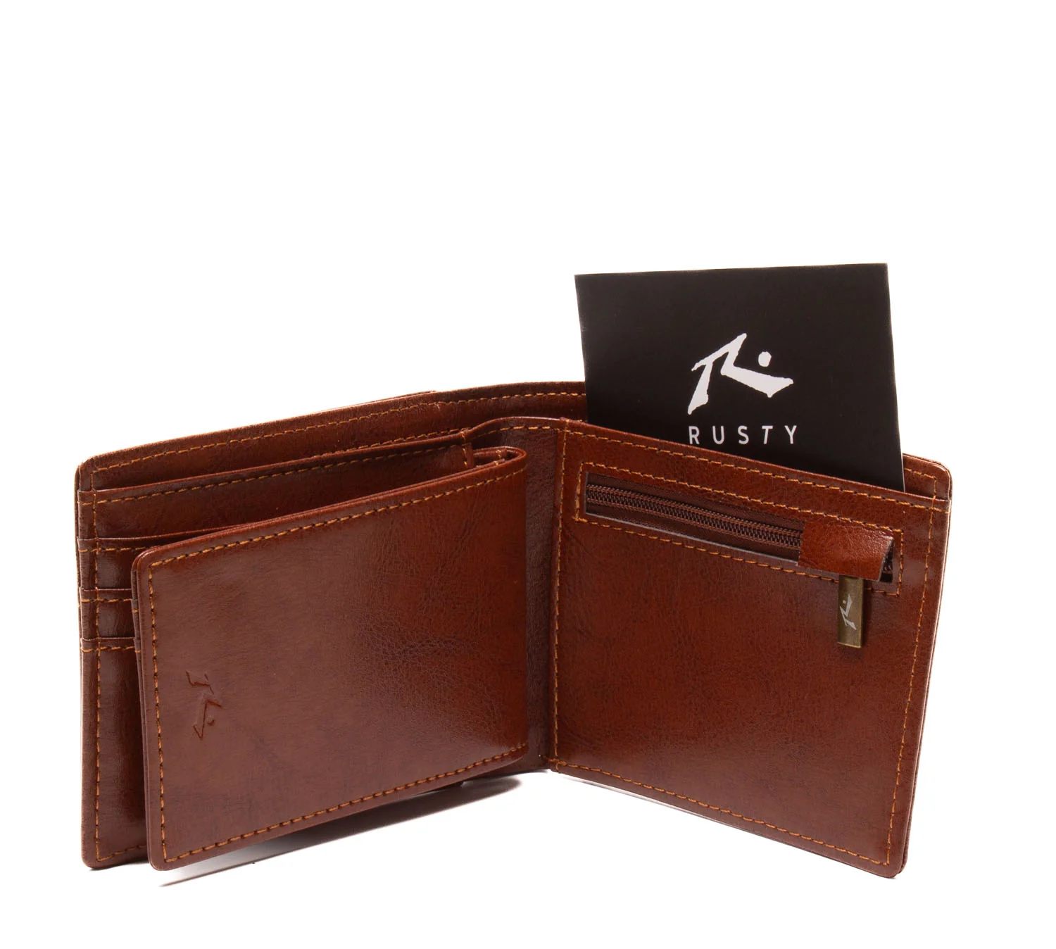Billetera Rusty Speacher Wallet Brown - Image 2