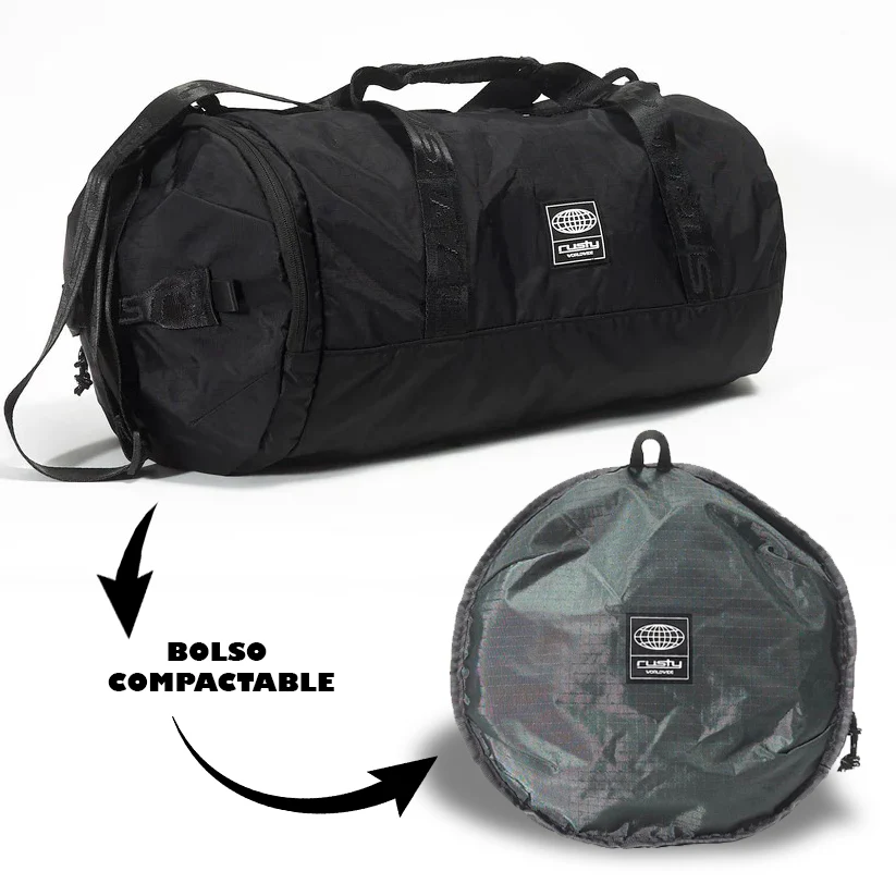 Bolso Rusty Chicago Bag Black/Grey - Image 2