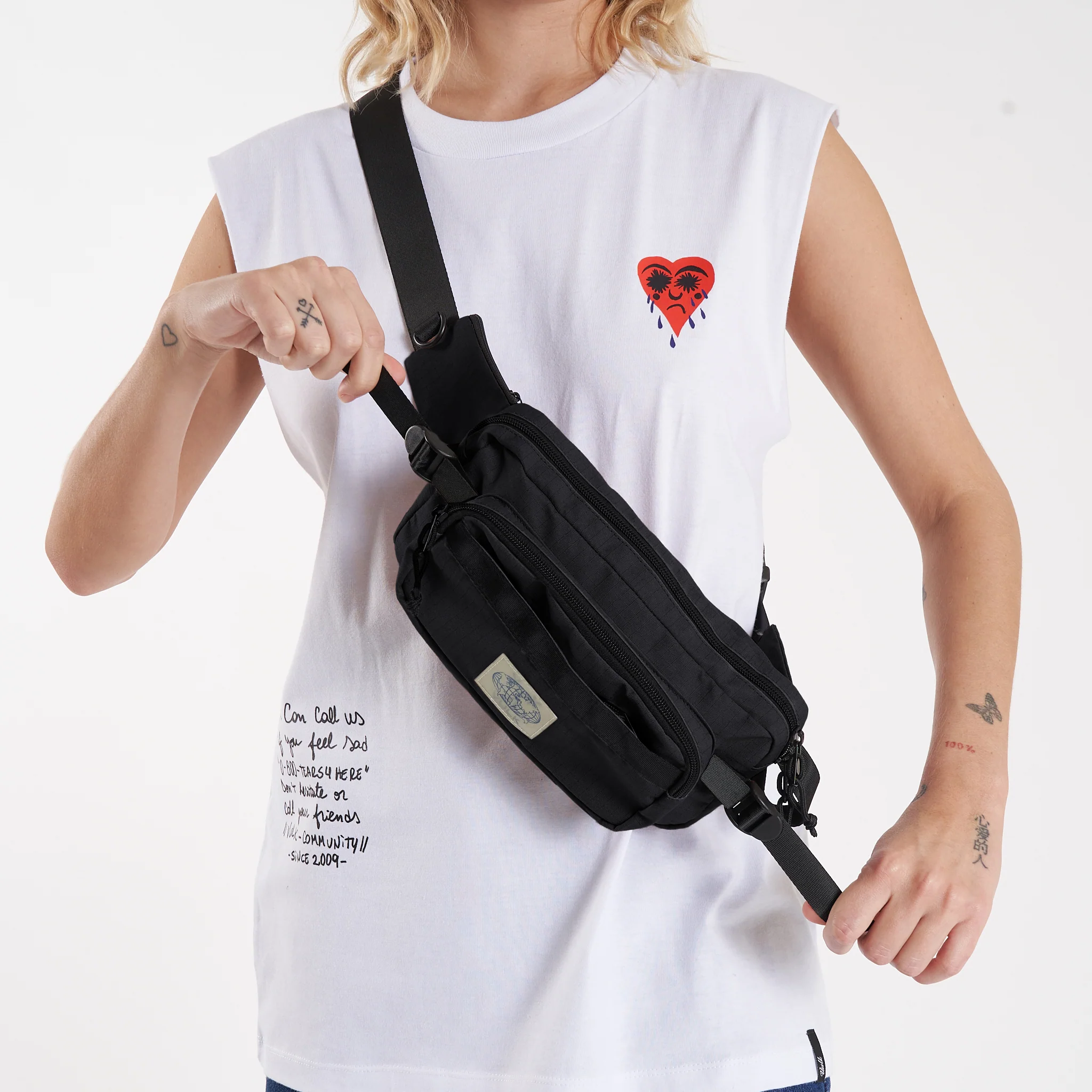 Bolso Vulk Teck Waistbag Black - Image 2