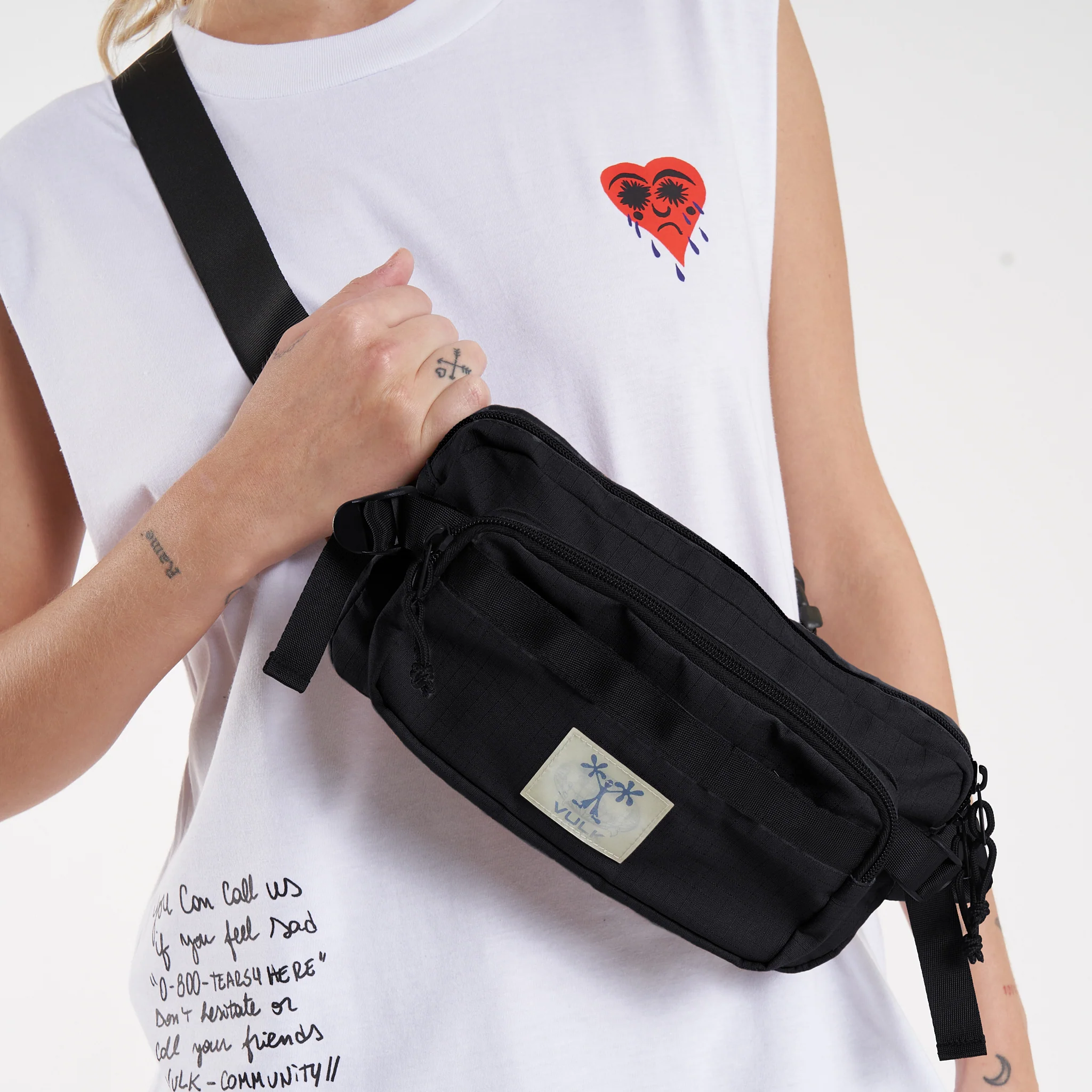 Bolso Vulk Teck Waistbag Black - Image 3