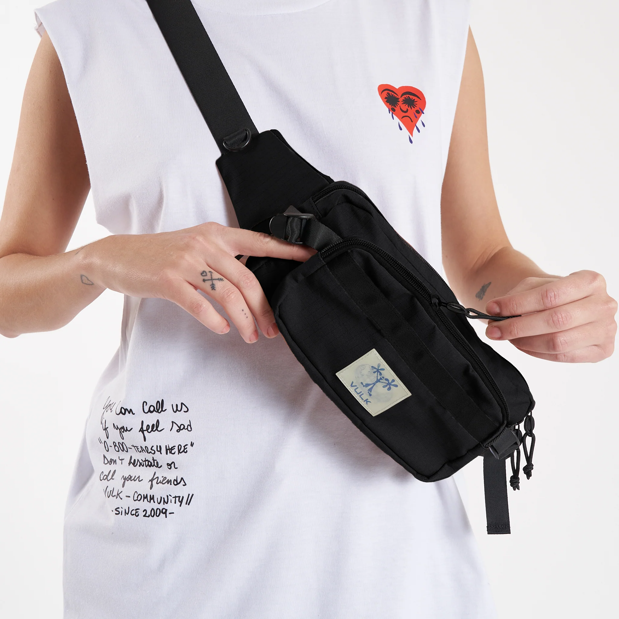 Bolso Vulk Teck Waistbag Black - Image 4