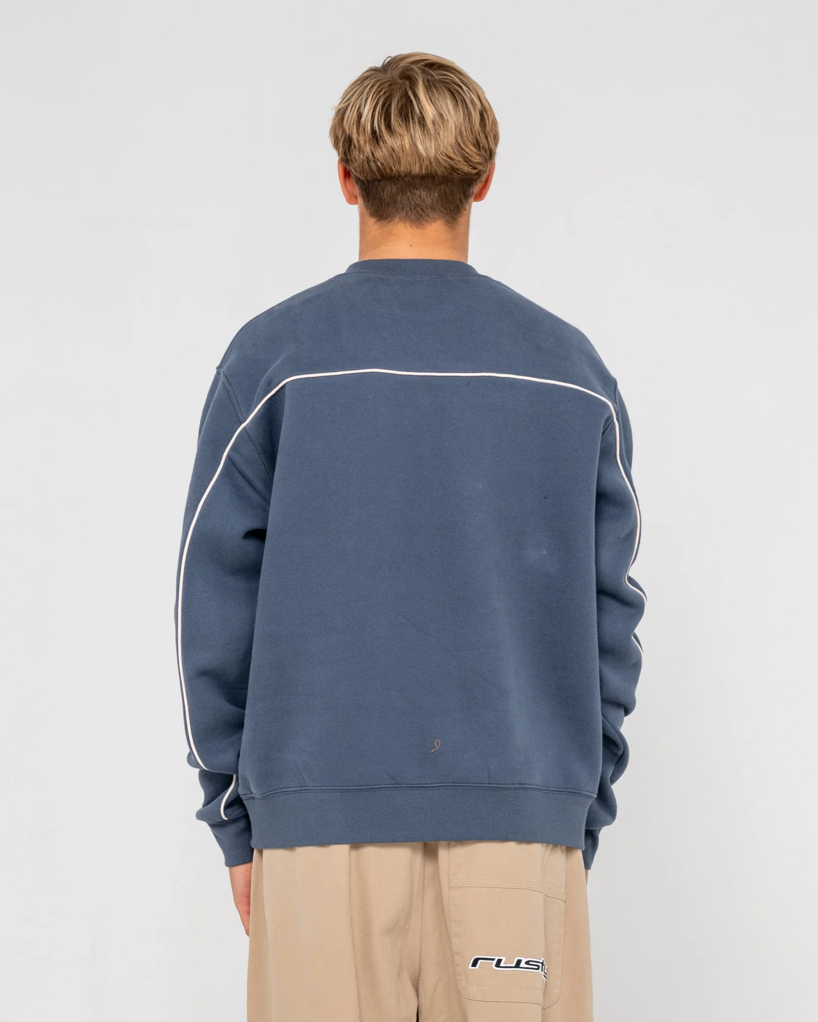 Buzo Rusty Trigger Crew Fleece Atlantic Blue - Image 4