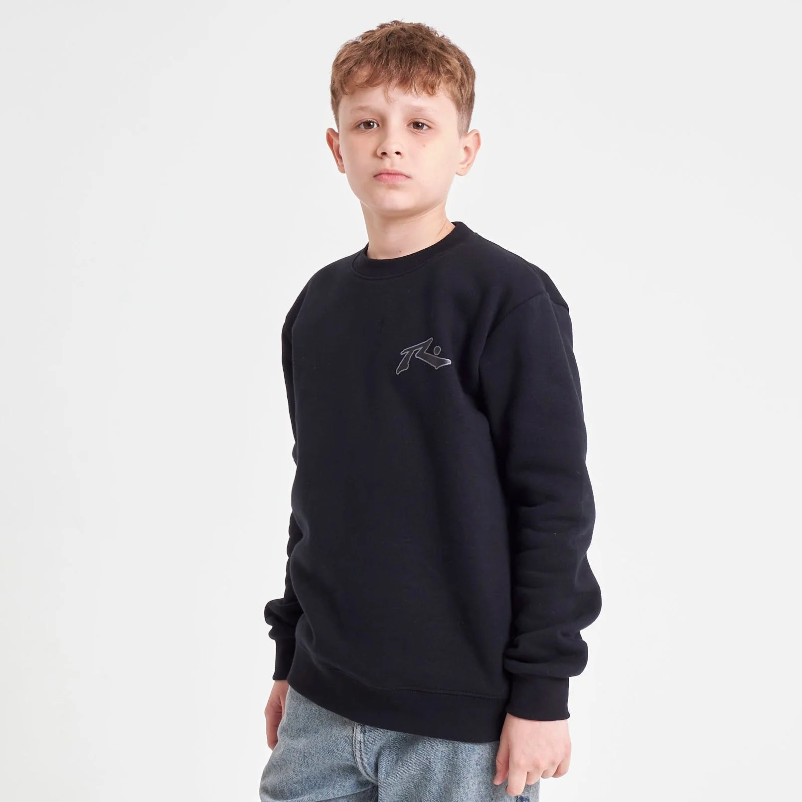 Buzo Rusty Competition 2.0 Crew Jr Black/Black - Image 2