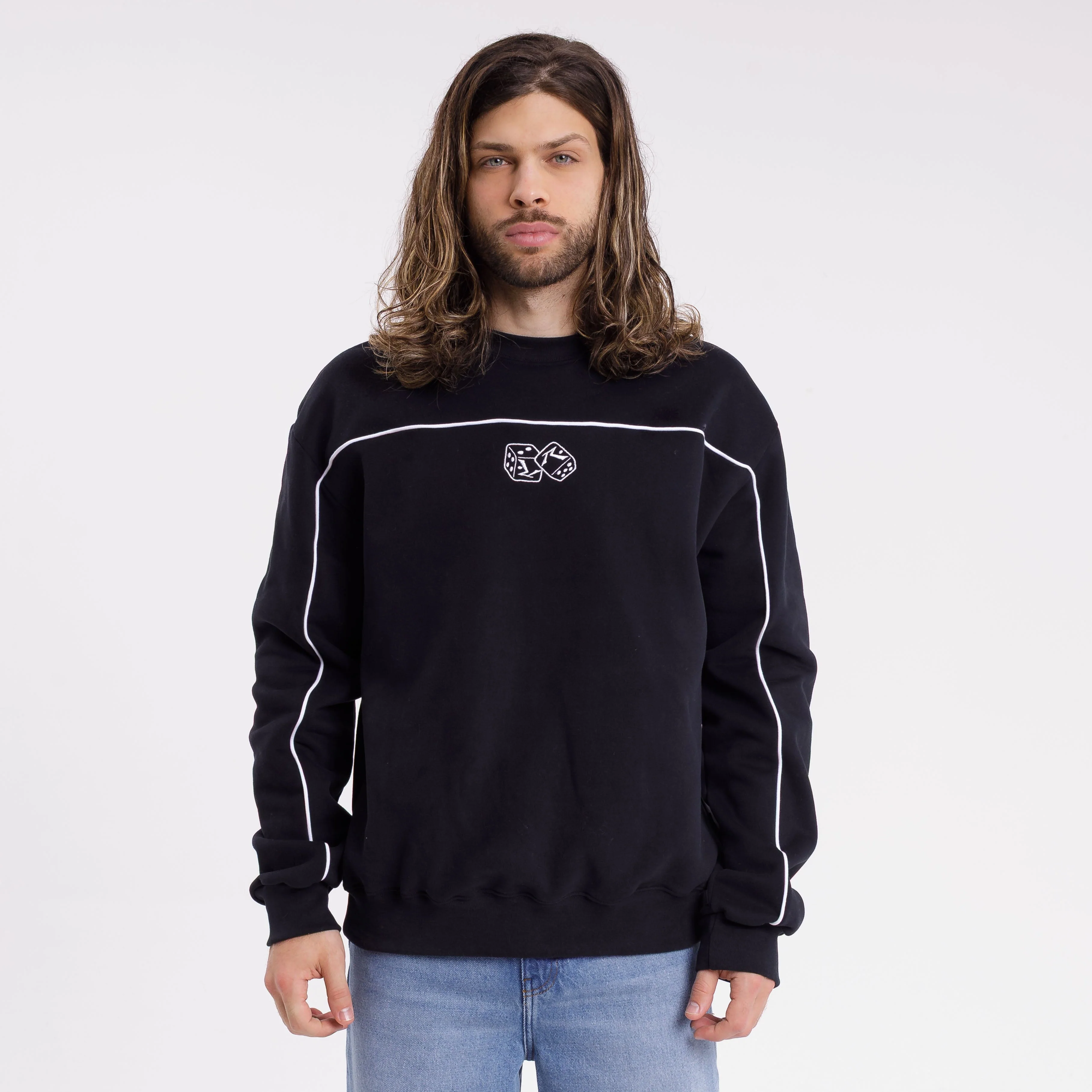 Buzo Rusty Gattors Crew Black