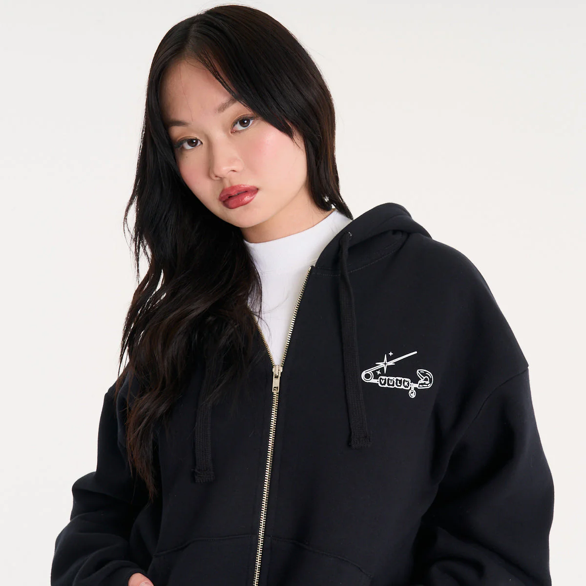 Buzo Vulk Vegas Ziphood Black - Image 4