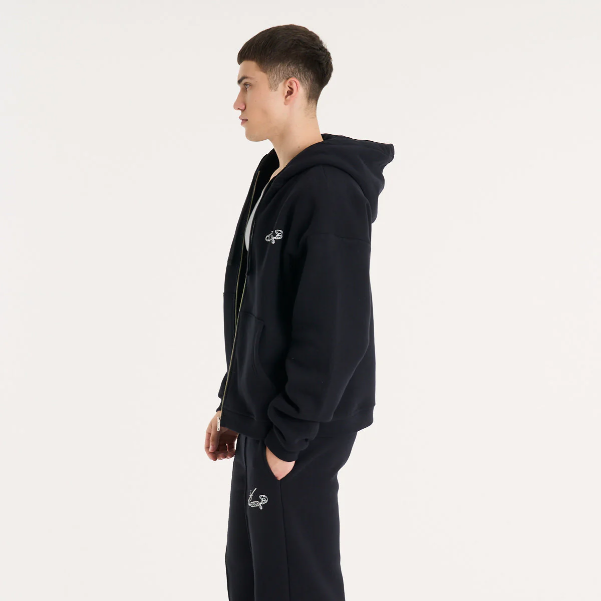 Buzo Vulk Vegas Ziphood Black - Image 8