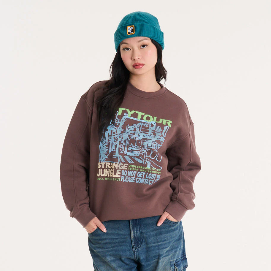 Buzo Vulk City Crew Brown - Image 2