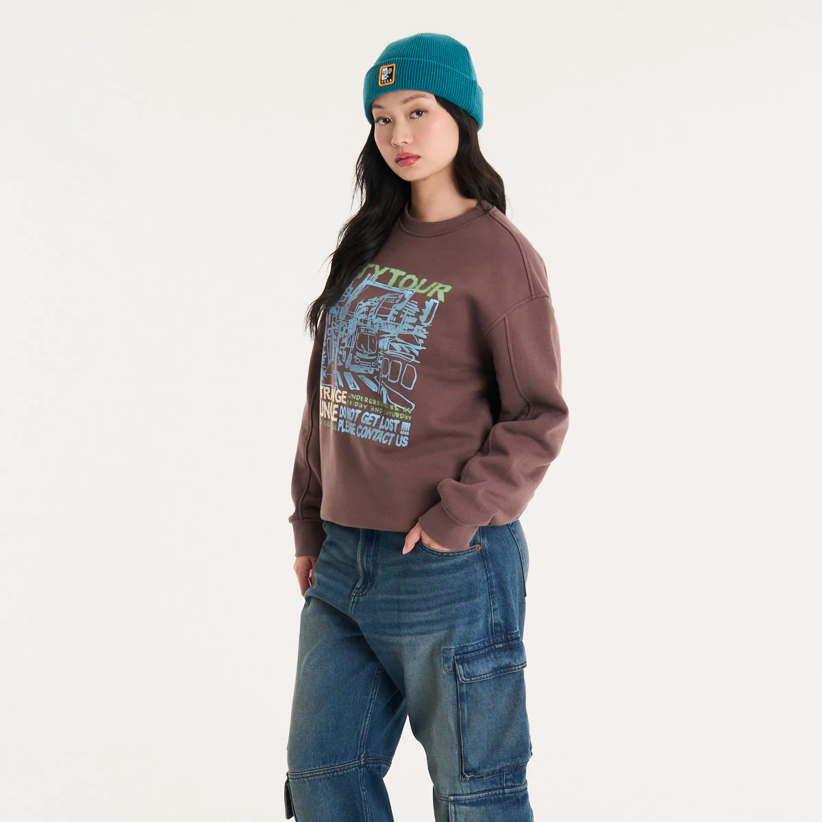 Buzo Vulk City Crew Brown - Image 6