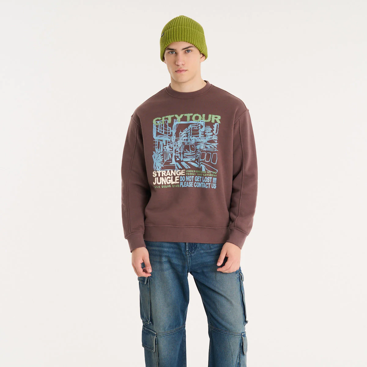 Buzo Vulk City Crew Brown - Image 7