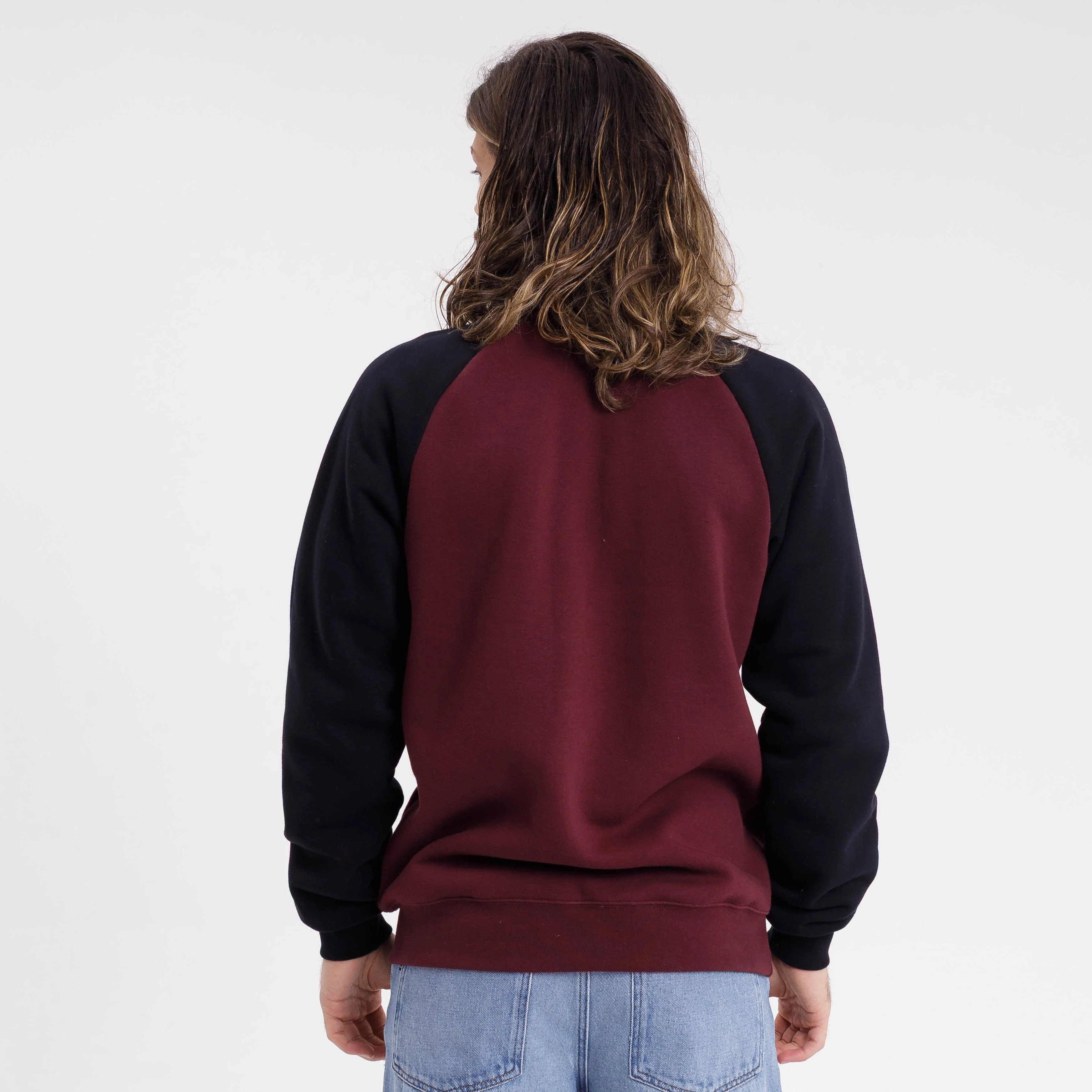 Buzo Rusty Elevax Crew Burgundy - Image 5