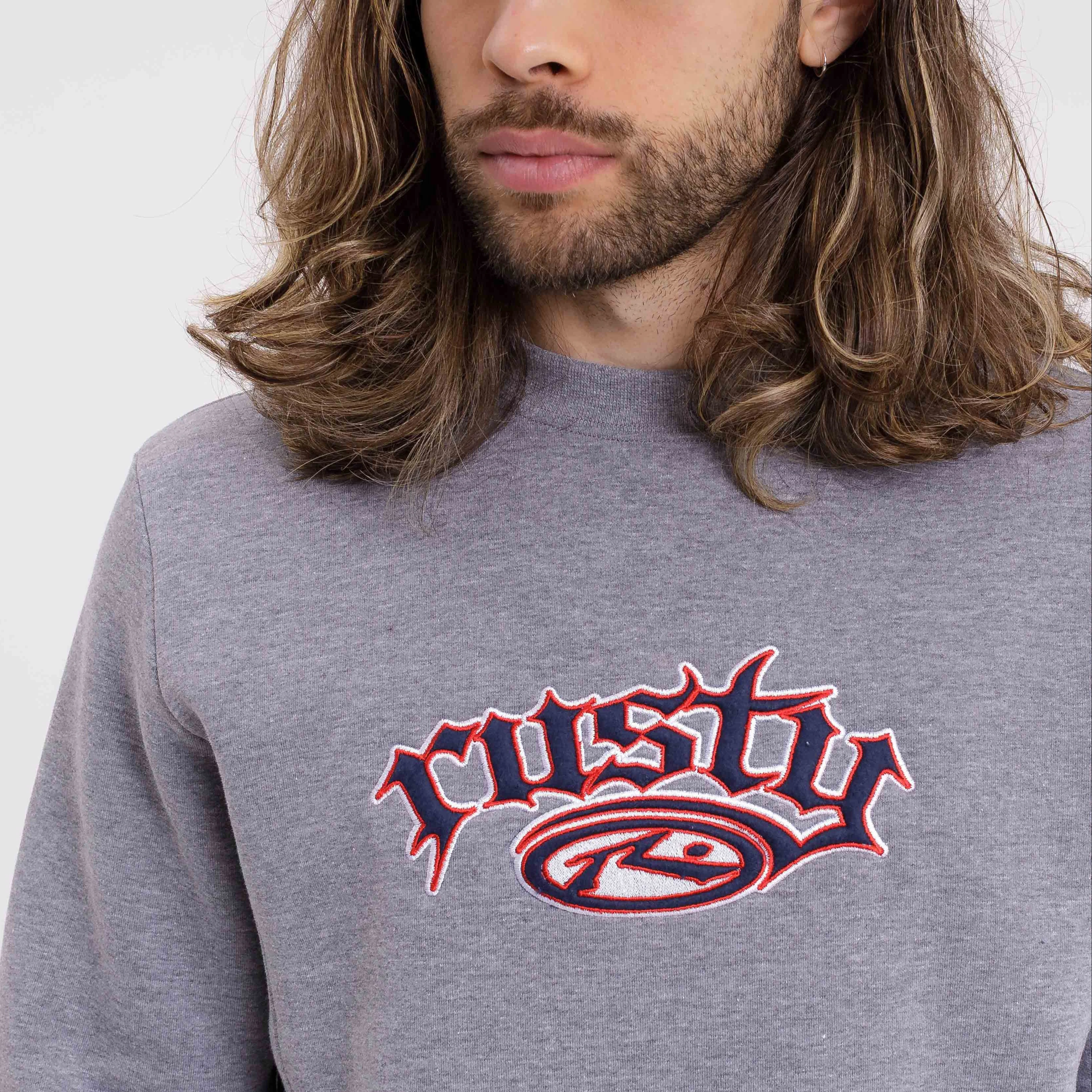 Buzo Rusty Mission Crew Grey Marle - Image 2