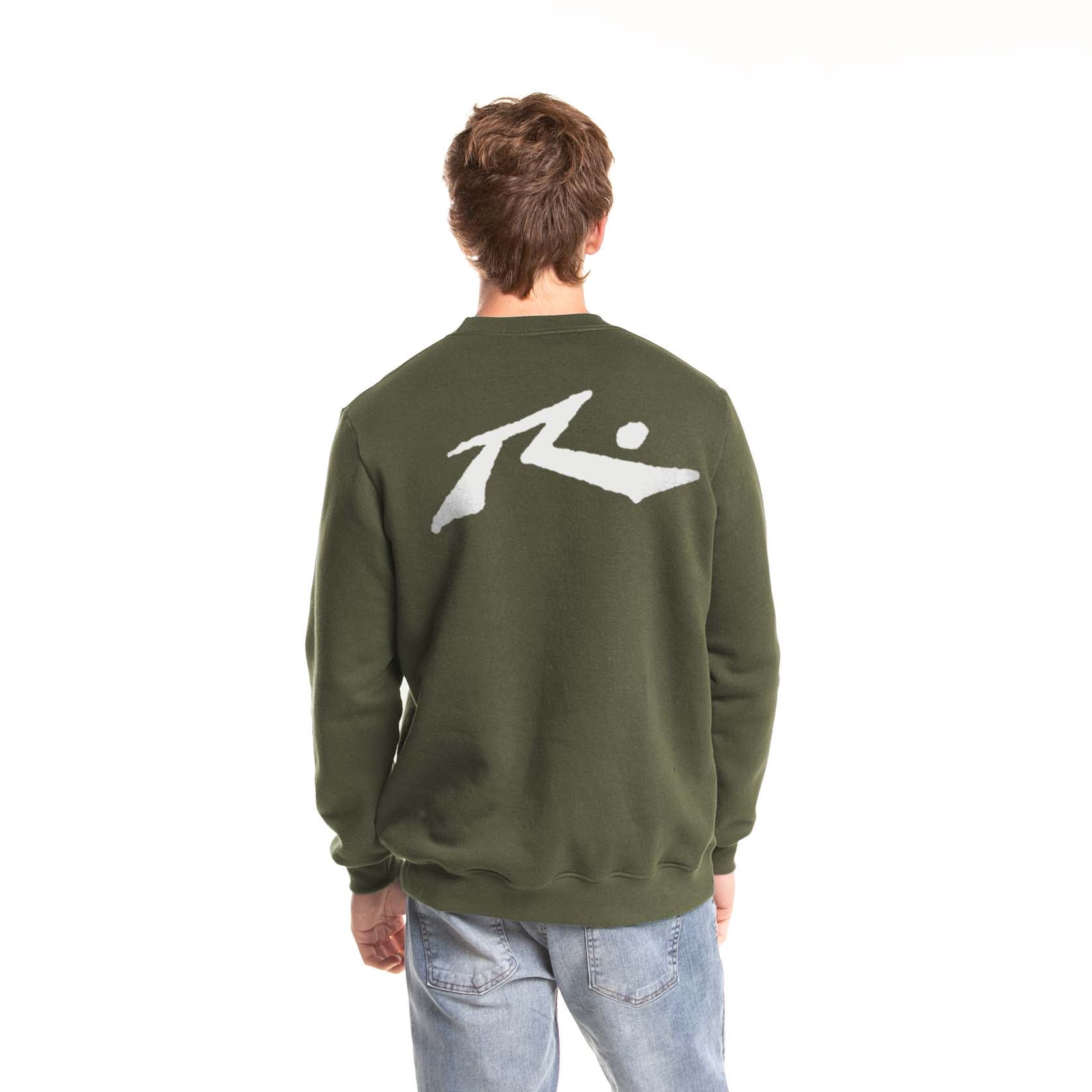 Buzo Rusty Competition Crew Shadow Army/White