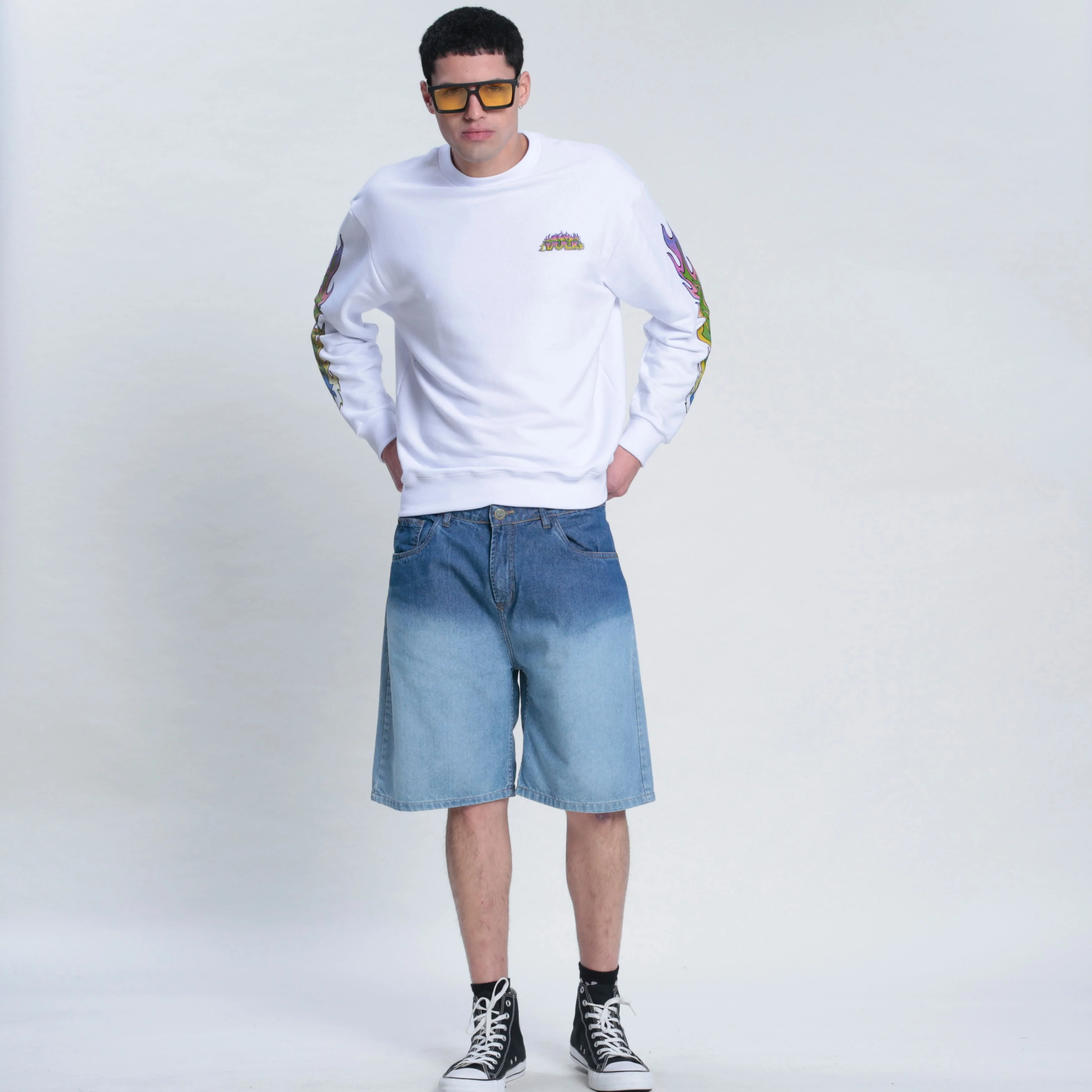 Buzo Vulk Electric Crew White - Image 5