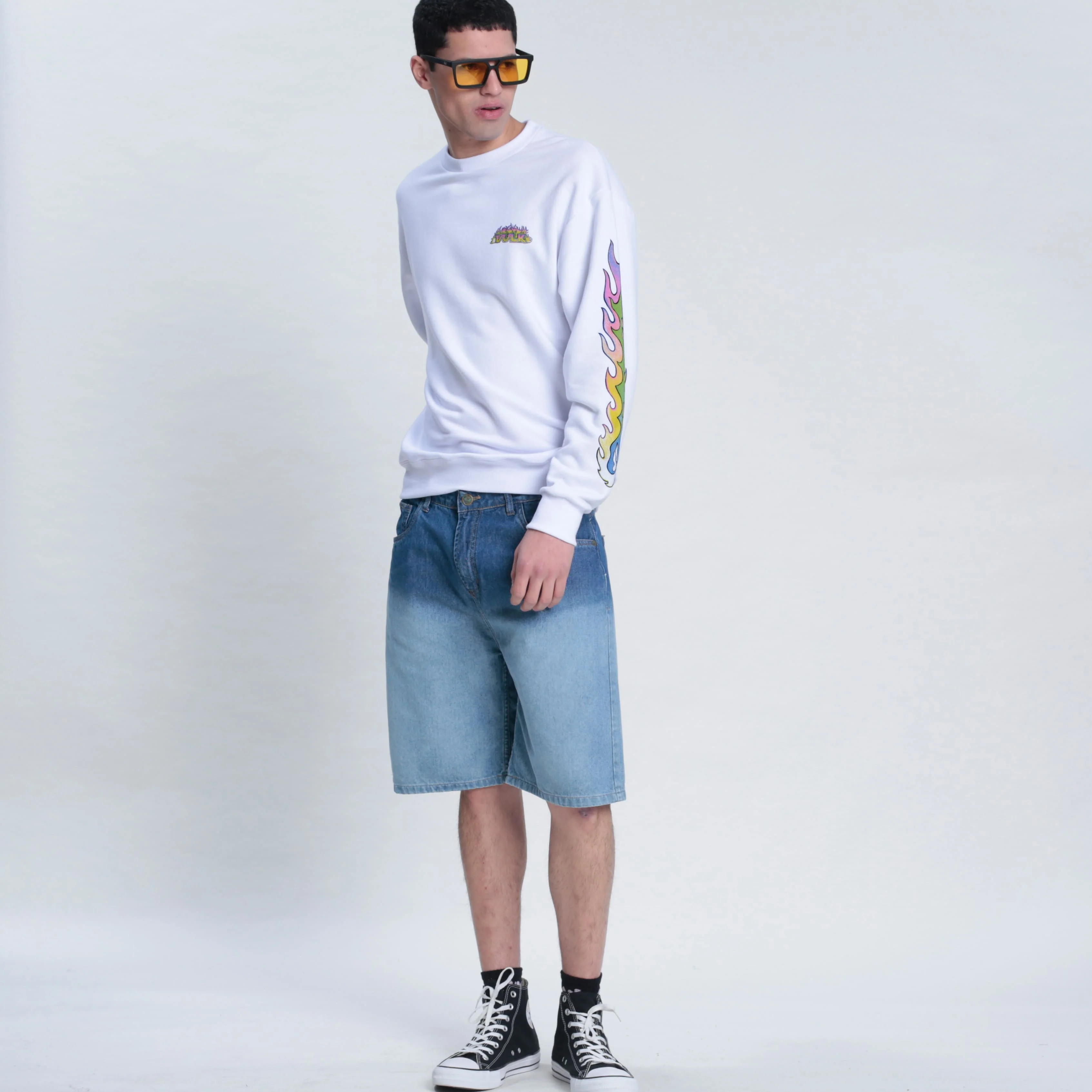 Buzo Vulk Electric Crew White - Image 6