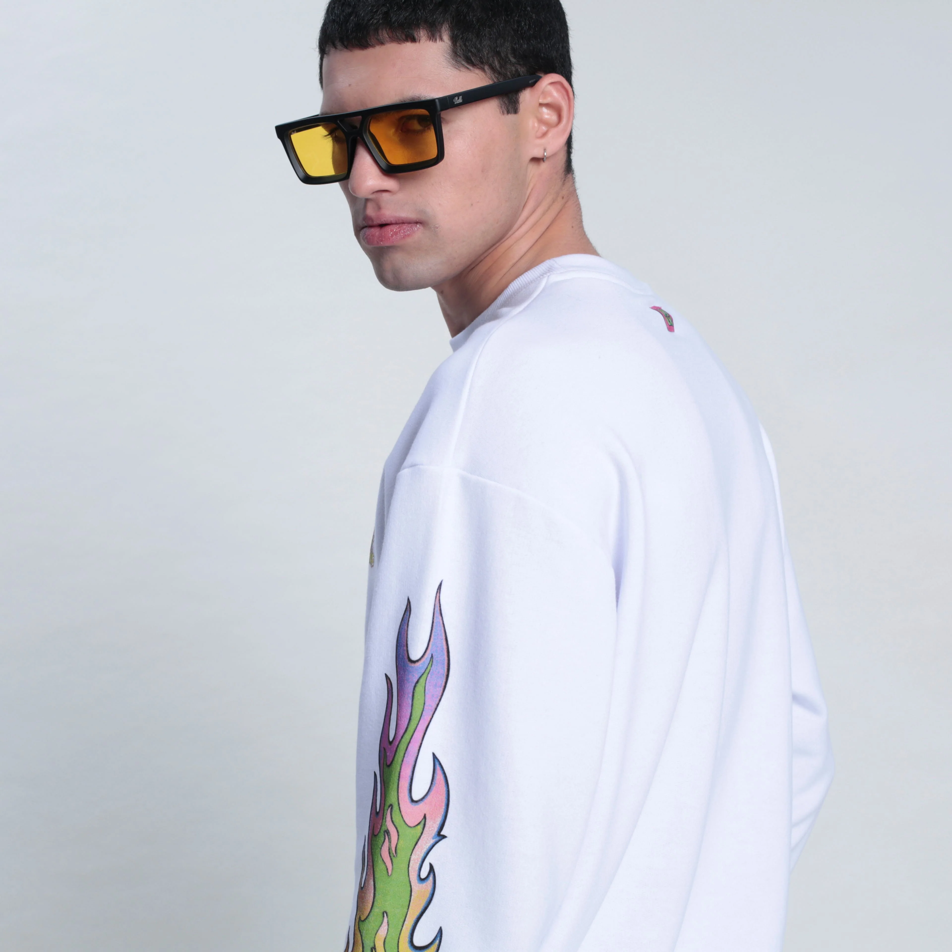 Buzo Vulk Electric Crew White - Image 7