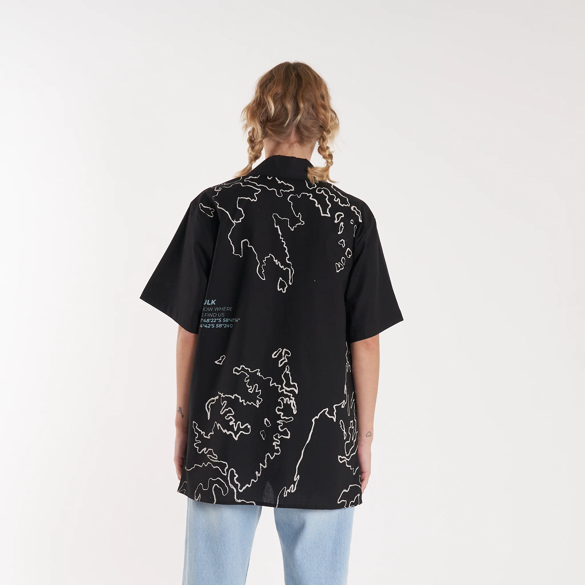 Camisa Mc Vulk World Shirt Black - Image 6
