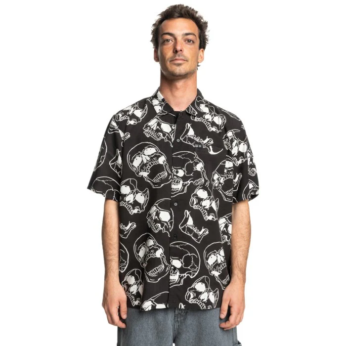Camisa Mc Dc Camisa Mc Fracture (Xkwk) Negro