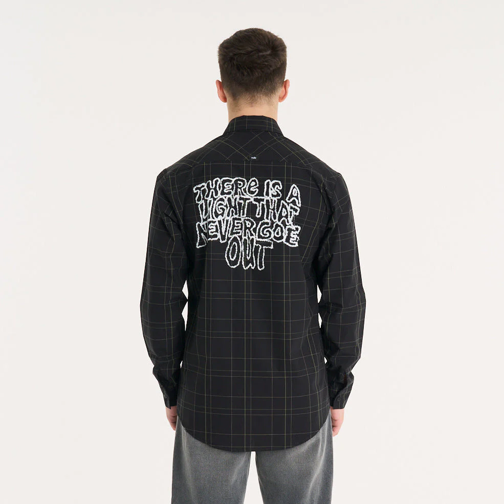 Camisa Ml Vulk Ian Shirt Black - Image 10
