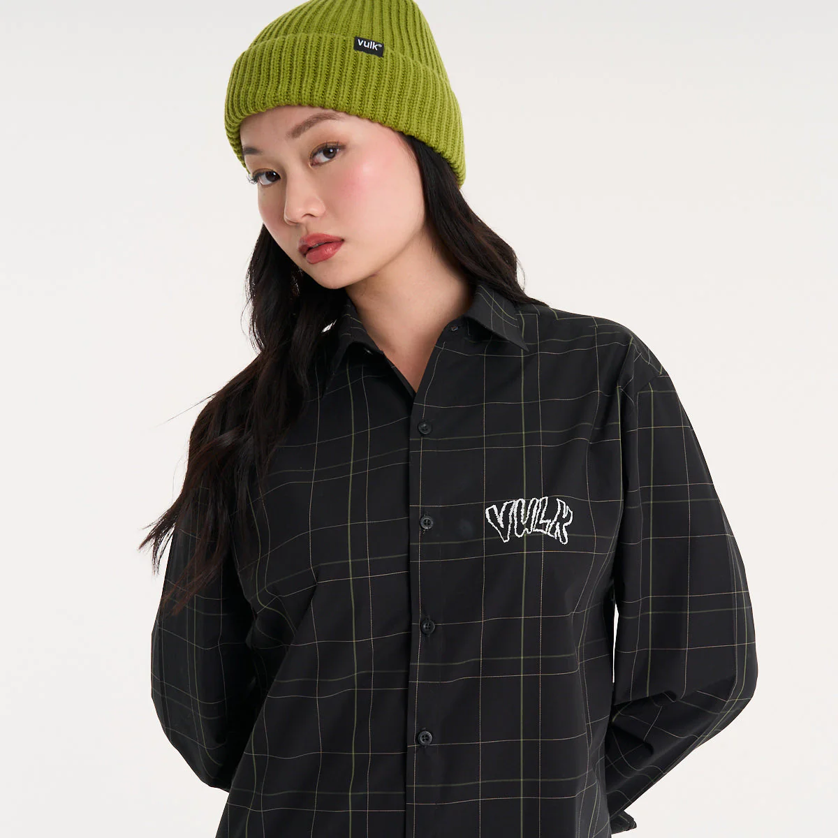 Camisa Ml Vulk Ian Shirt Black - Image 6