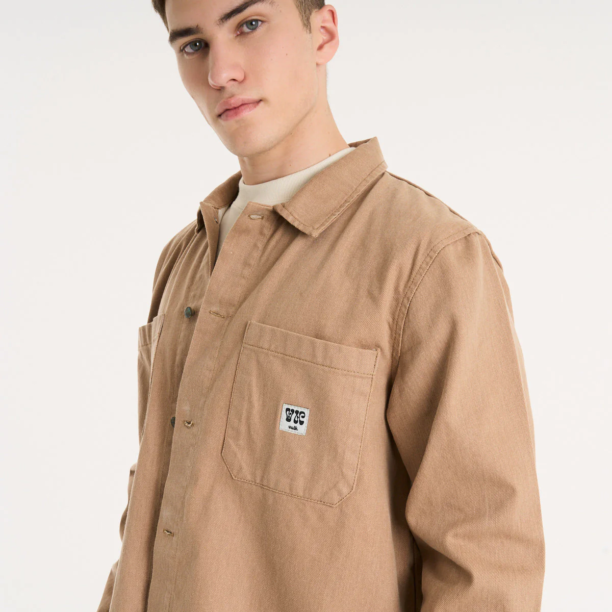 Camisa Ml Vulk Rayze Shirt Brick - Image 3