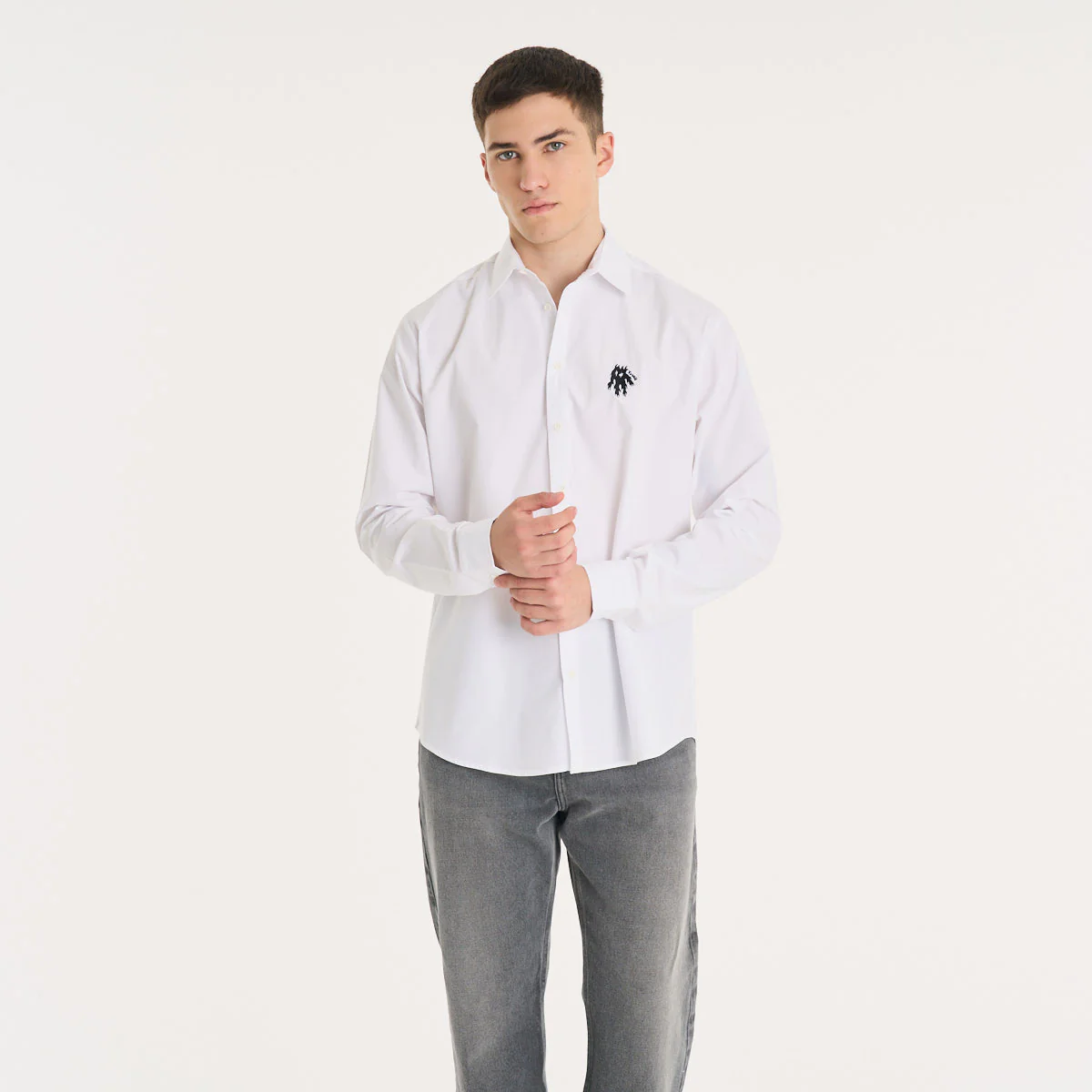 Camisa Ml Vulk Ghost Shirt White - Image 3