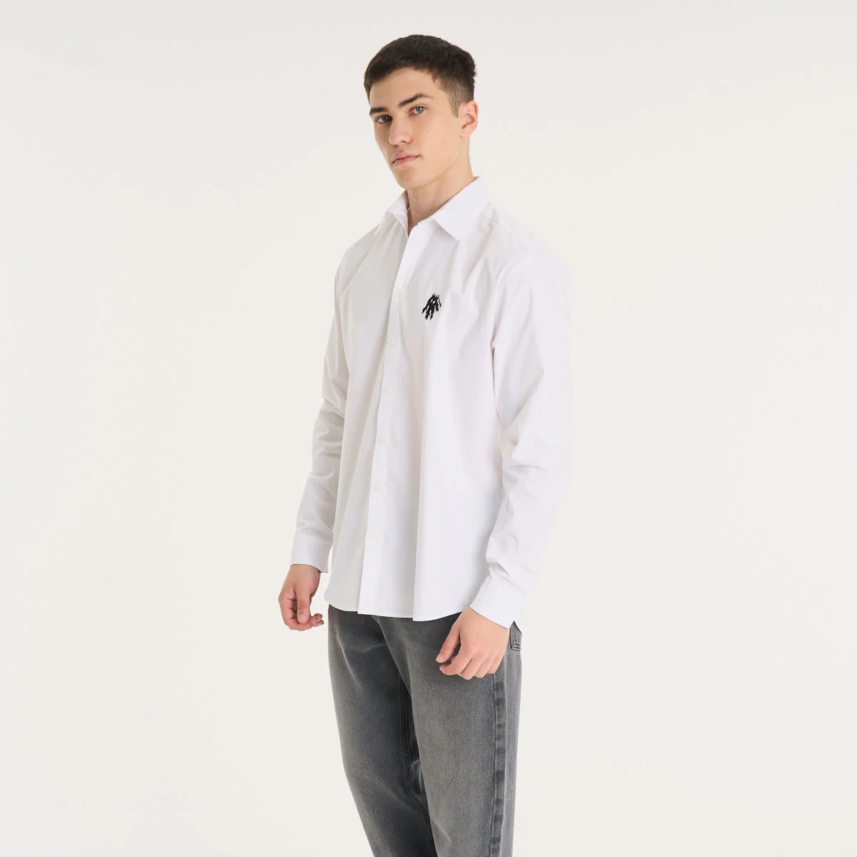 Camisa Ml Vulk Ghost Shirt White - Image 4