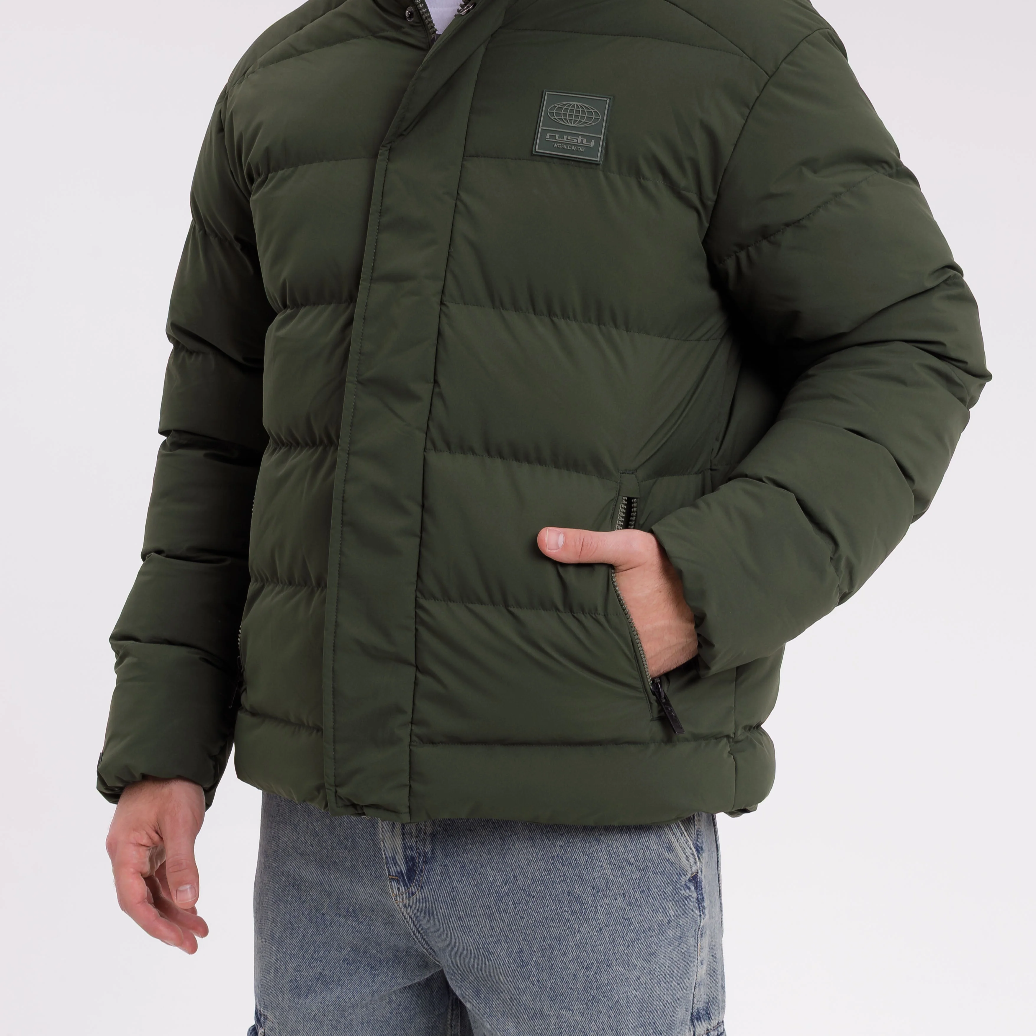 Campera Abrigo Rusty Pruffen Serie 2 Jacket Army - Image 5