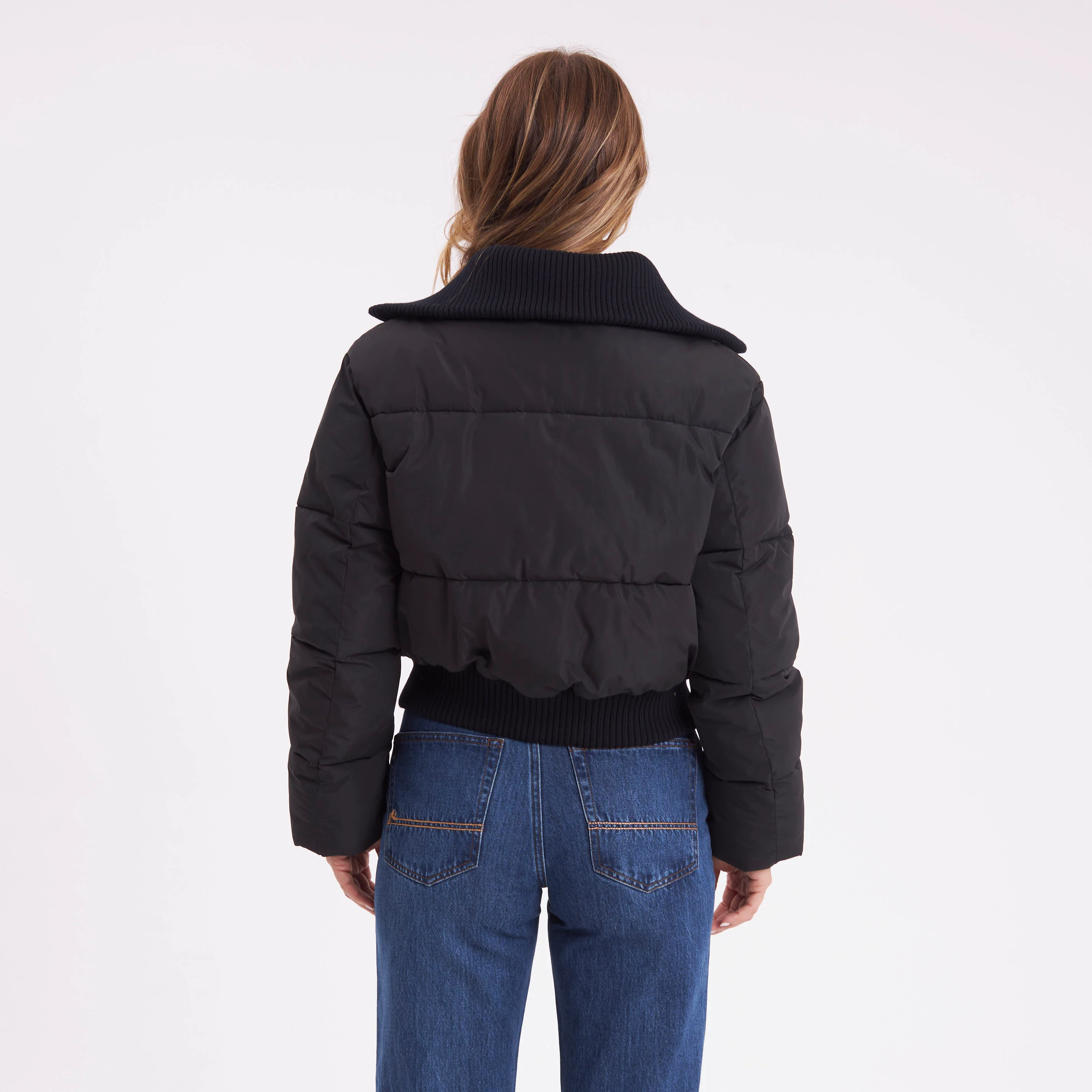 Campera Abrigo Rusty Marry On Puffer Coat Ld Black - Image 10