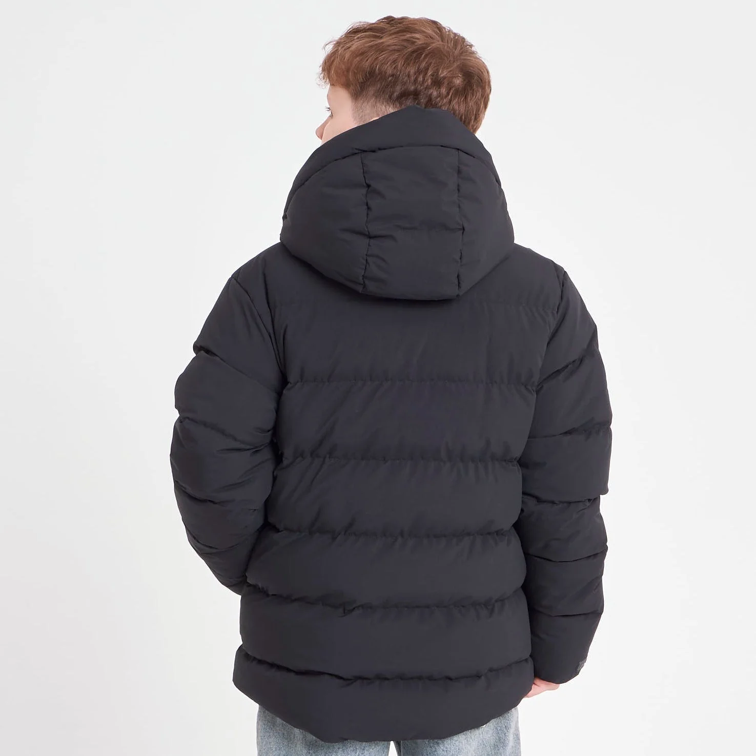 Campera Abrigo Rusty Pruffen Serie 2 Jacket Jr Black - Image 4