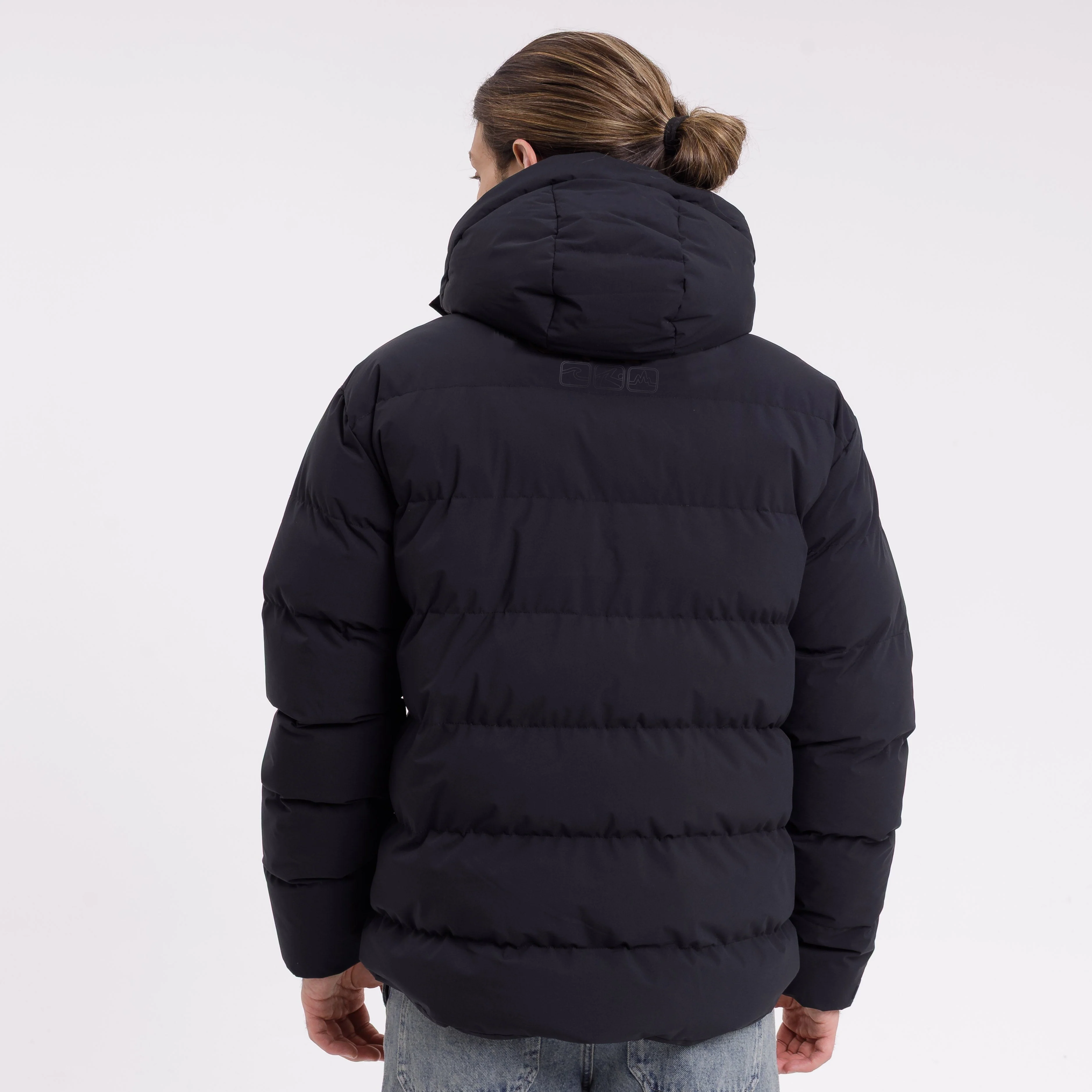 Campera Abrigo Rusty Pruffen Serie 2 Jacket Black - Image 4