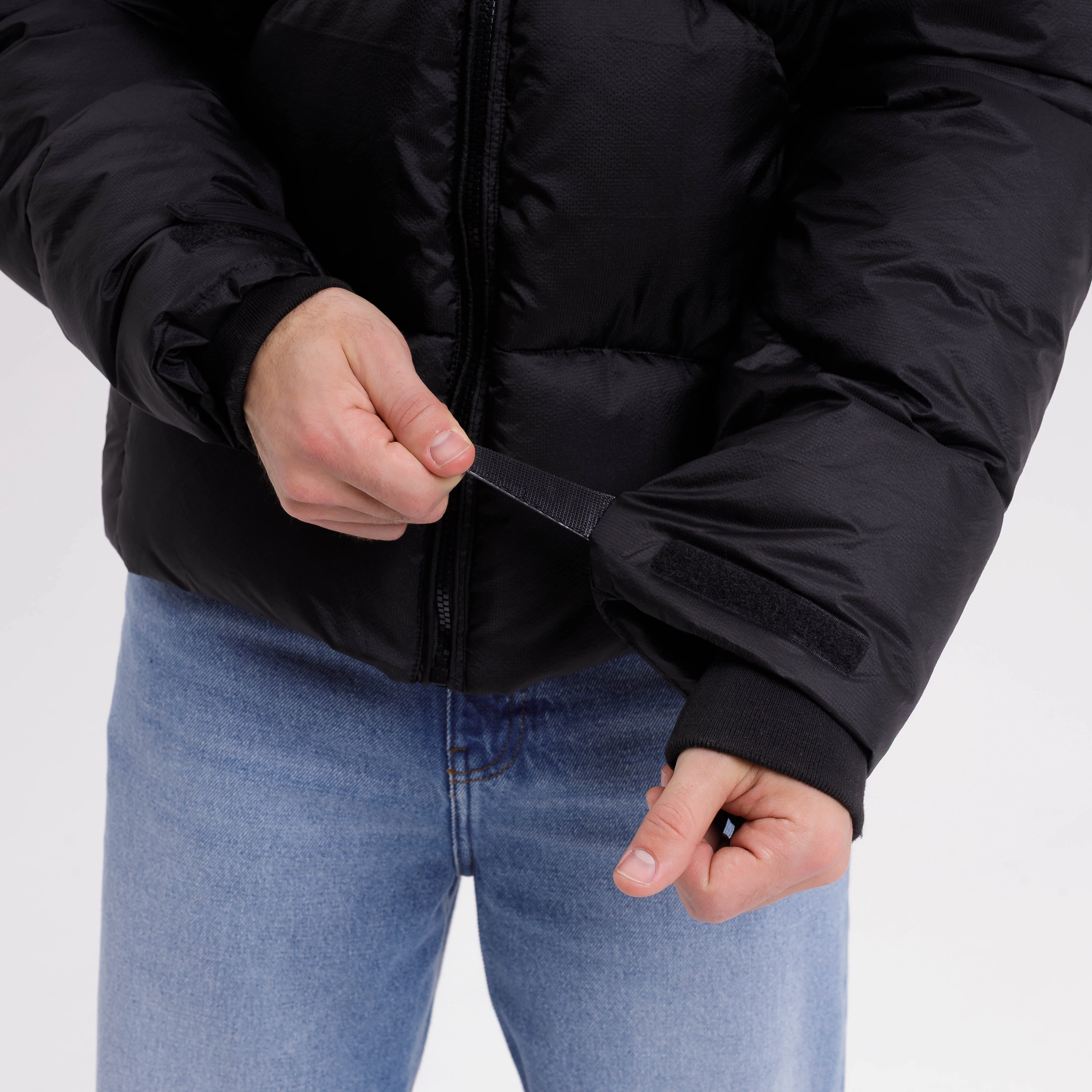 Campera Abrigo Rusty Wellington Jacket Black - Image 5