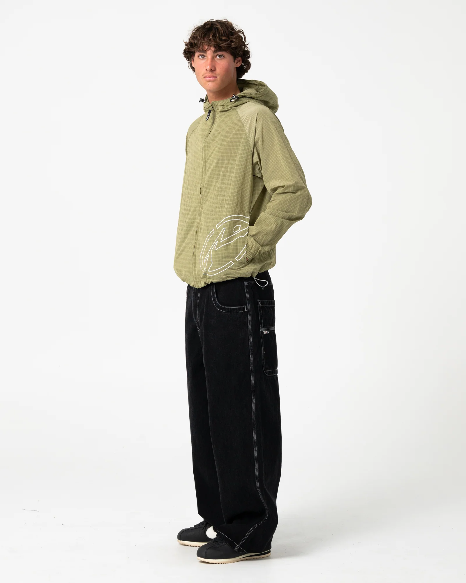 Campera Liviana Rusty Sush Spray Jacket Sublime Green - Image 4