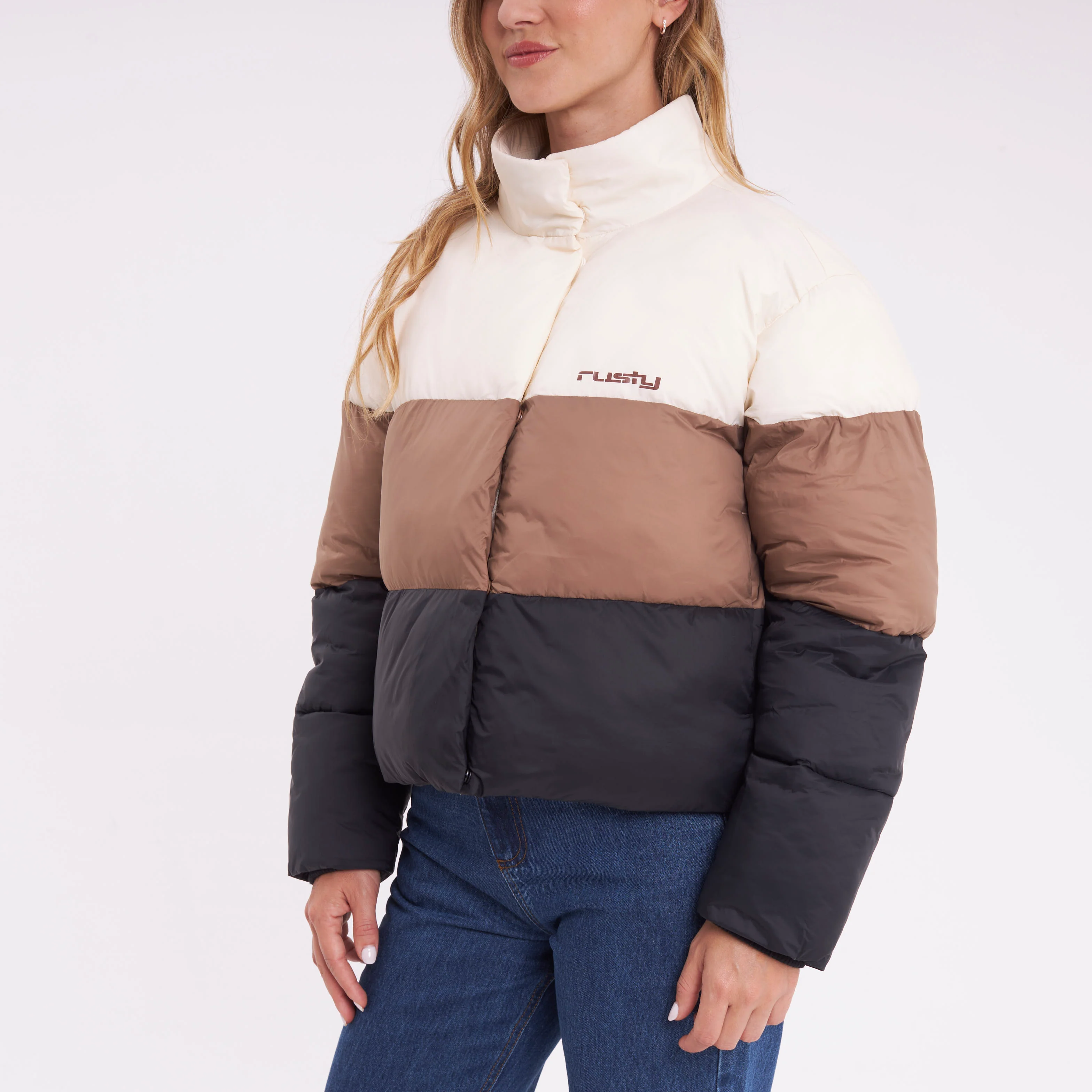 Campera Abrigo Rusty Summit Puffer Ld Multi - Image 10