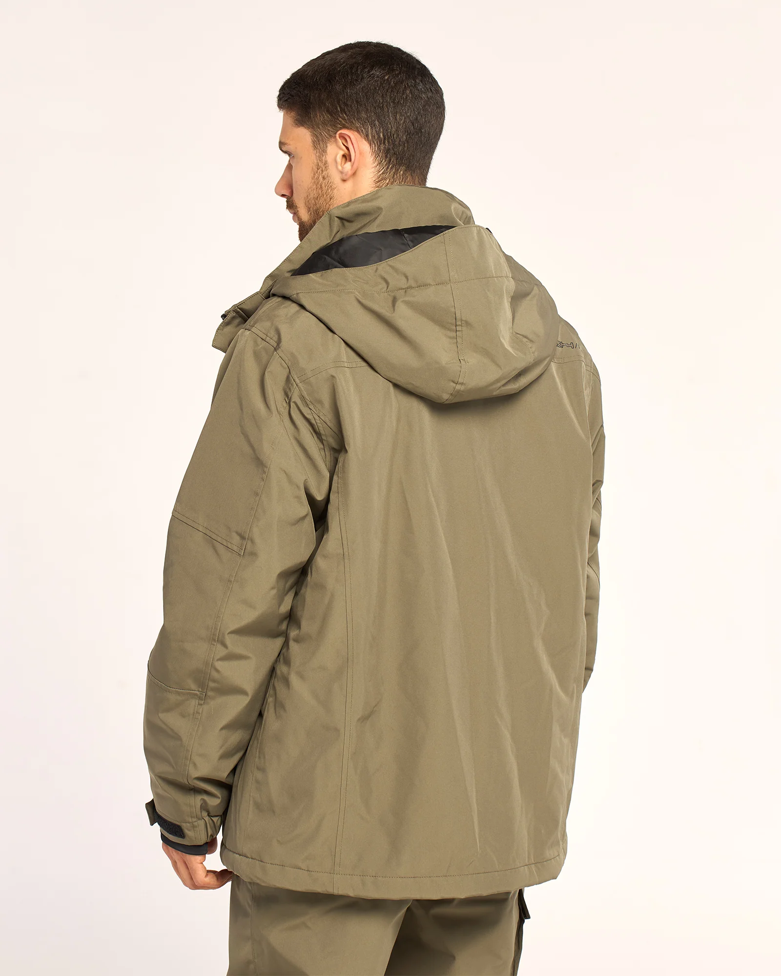 Campera Abrigo Snow Rusty Rabbit Mens Snow Jacket Army - Image 10