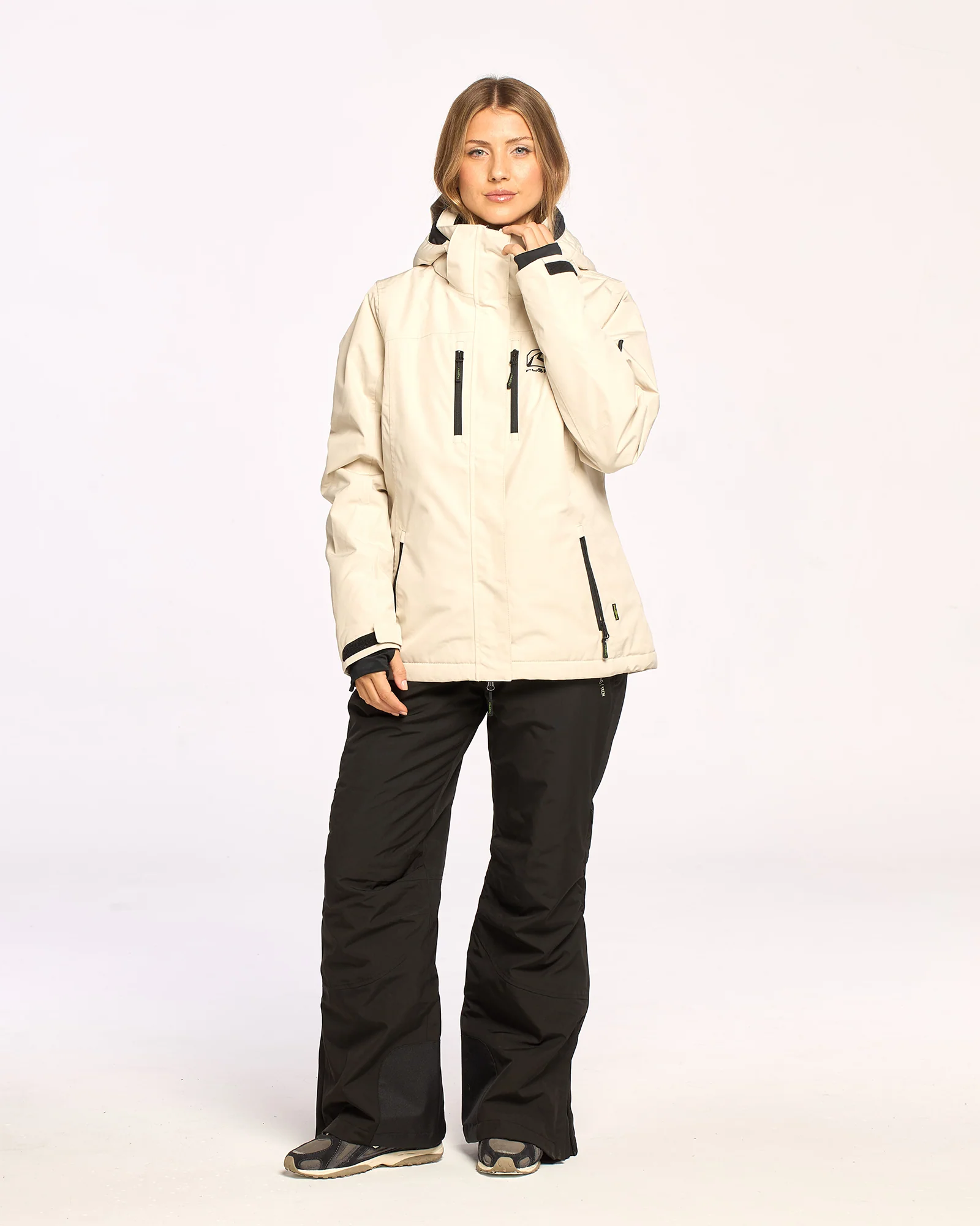 Campera Abrigo Snow Rusty Feelin Womens Snow Jacket Ld Oatmilk - Image 2