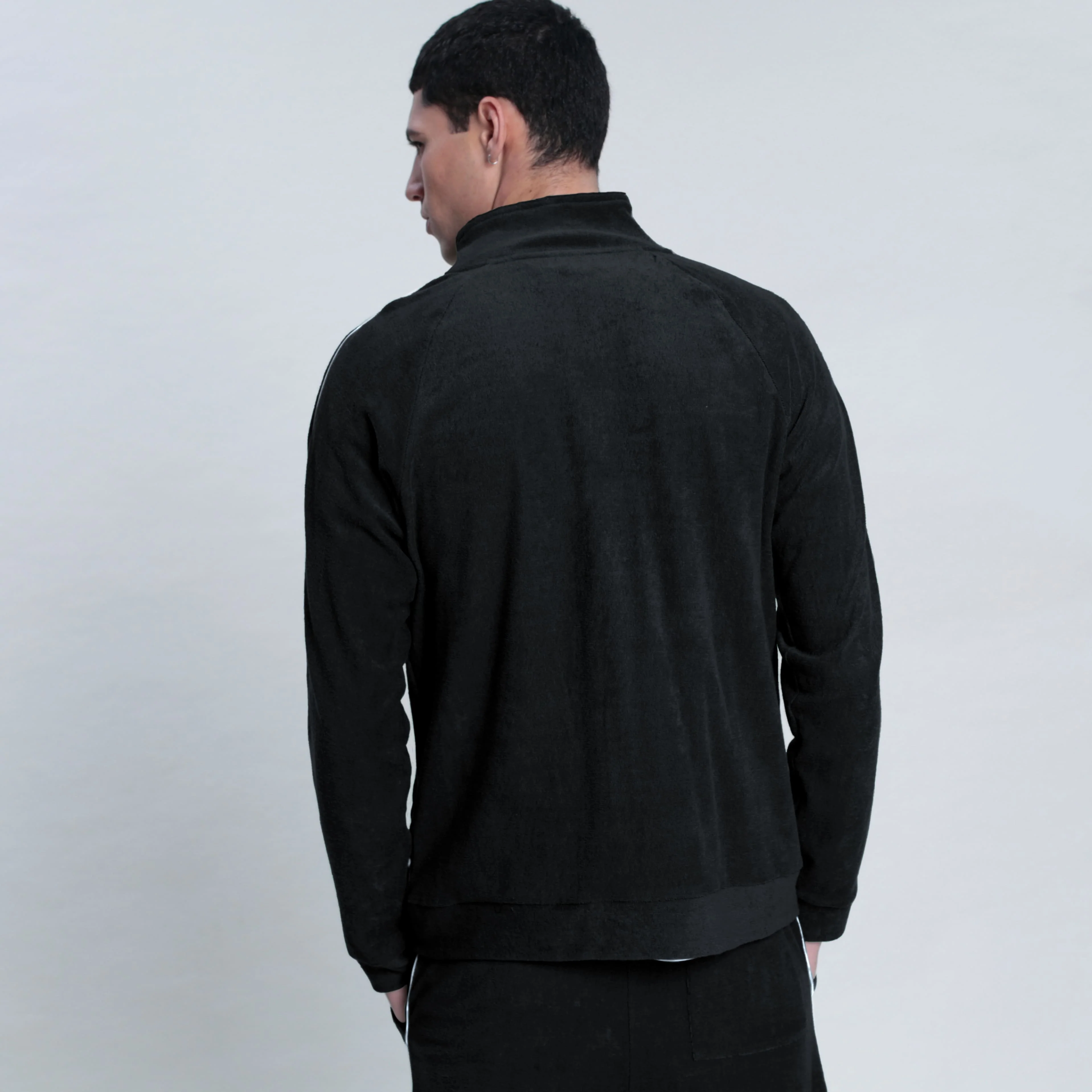Campera Canguro Vulk Jimi Zip Hood Black - Image 7