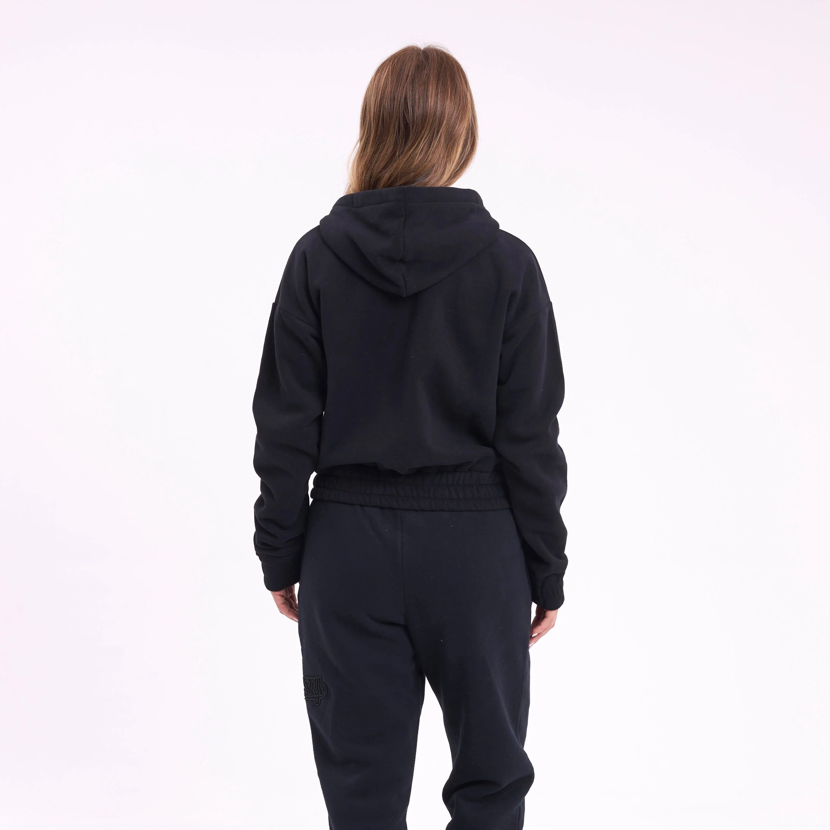 Campera Canguro Rusty Keela Ziphood Ld Black - Image 4