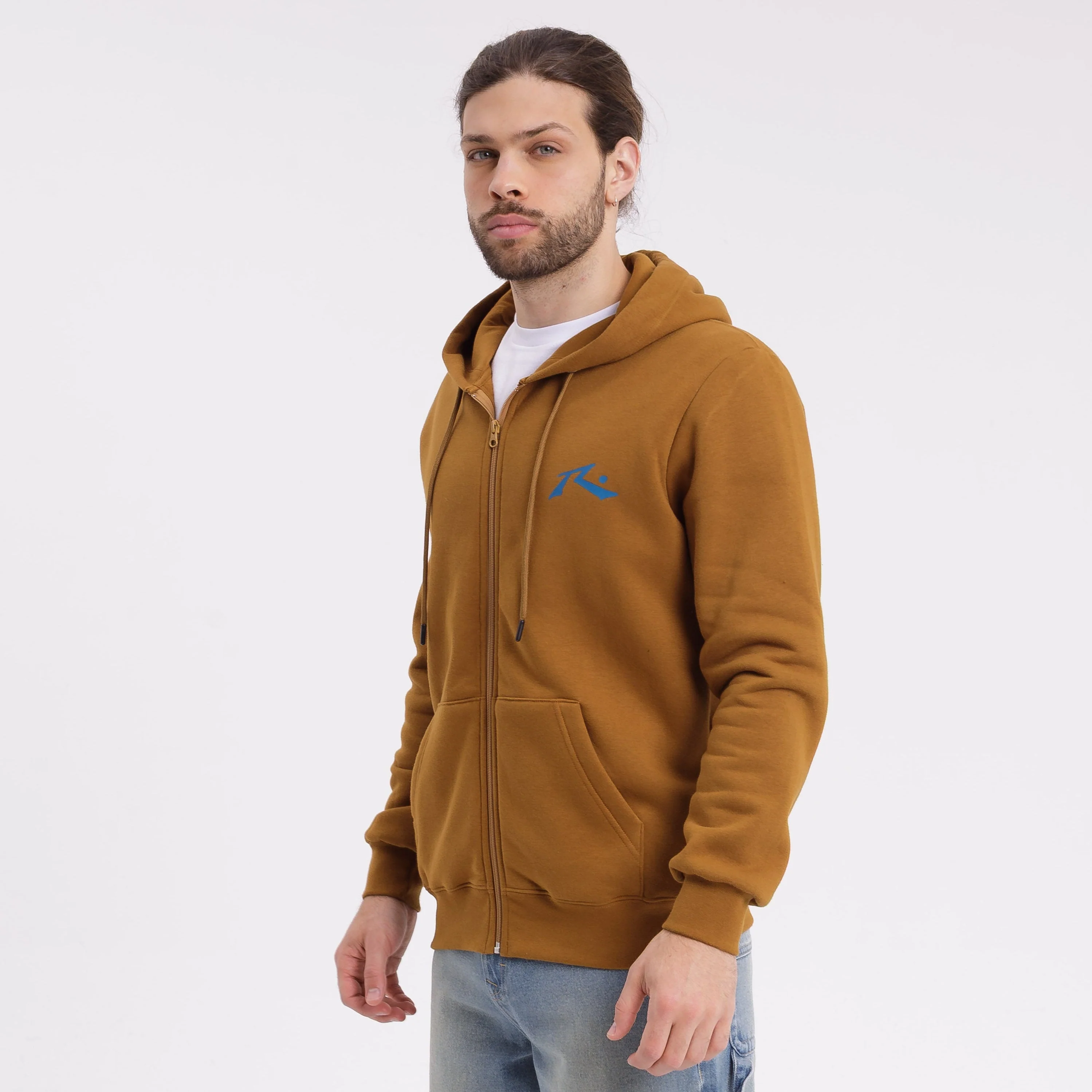 Campera Canguro Rusty Competition Zh Brown S/Blue - Image 3